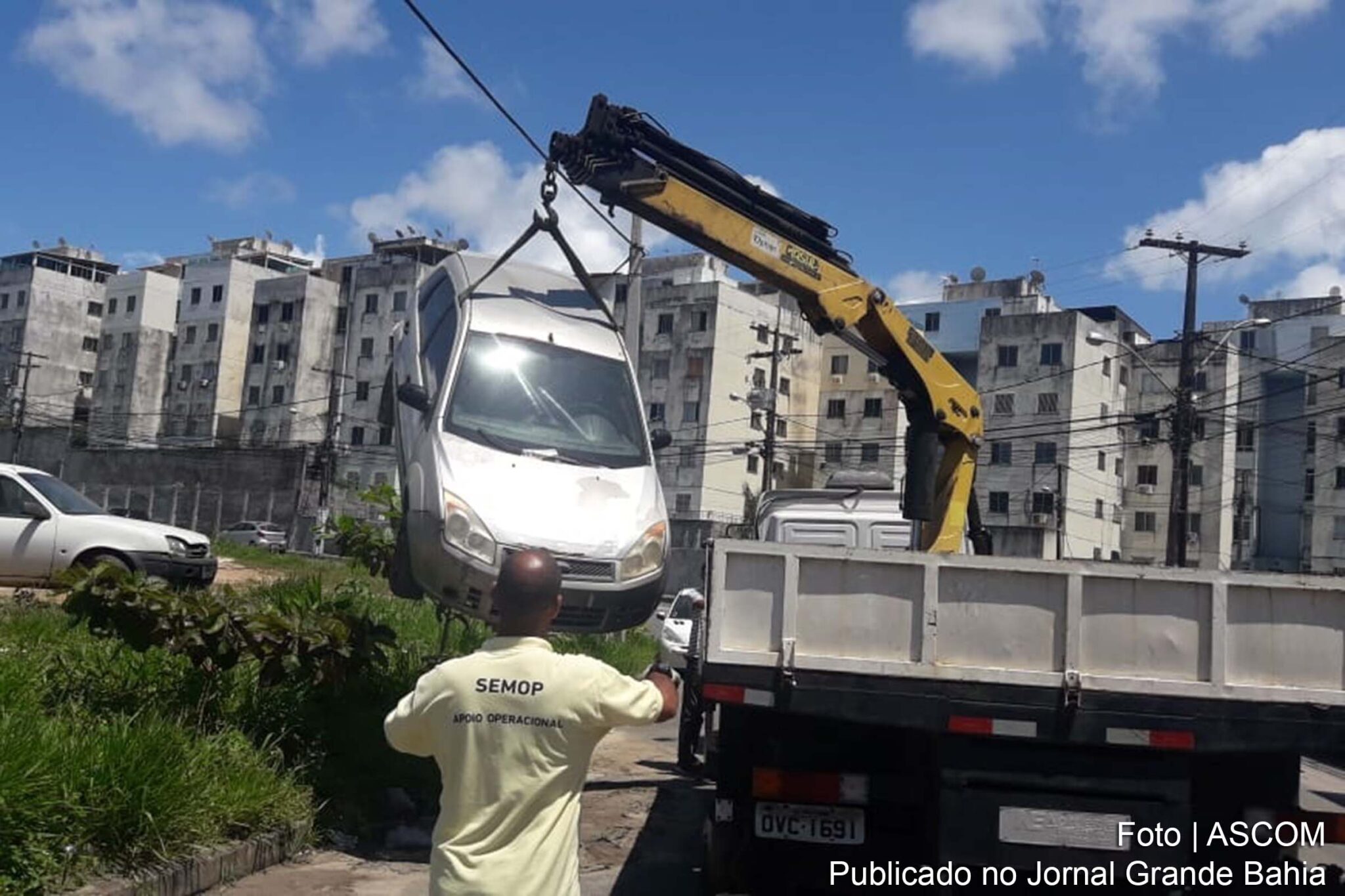 Durante os três dias de operação, 35 sucatas de automóveis foram retiradas da Baixinha de Santo Antônio, Vale do Matatu, Boca da Mata de Valéria, Bonfim, Itapuã, Boca do Rio, além de Fazenda Grande 1, 3 e 4.