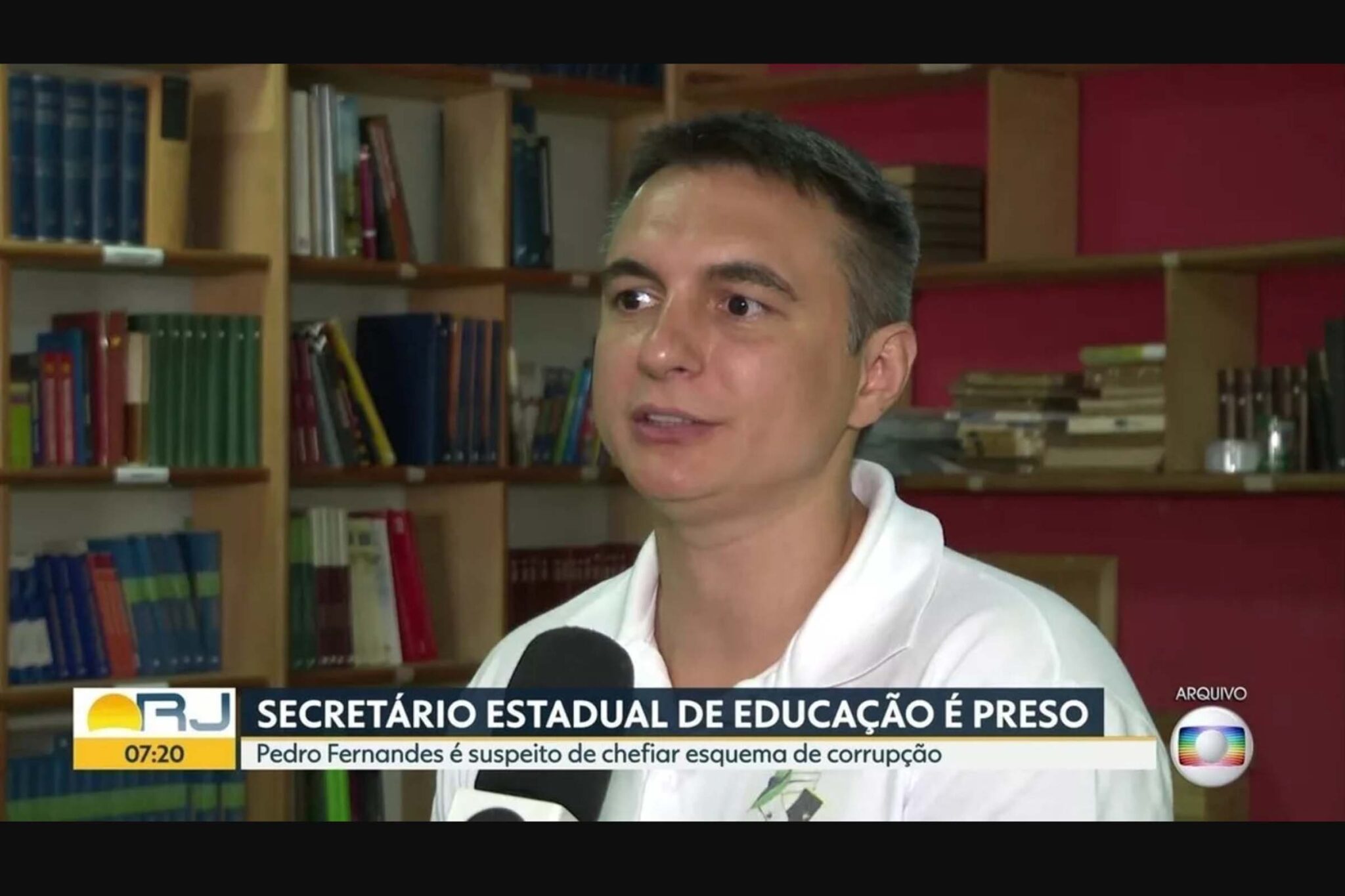 Pedro Fernandes, secretário estadual de Educação do Rio de Janeiro.
