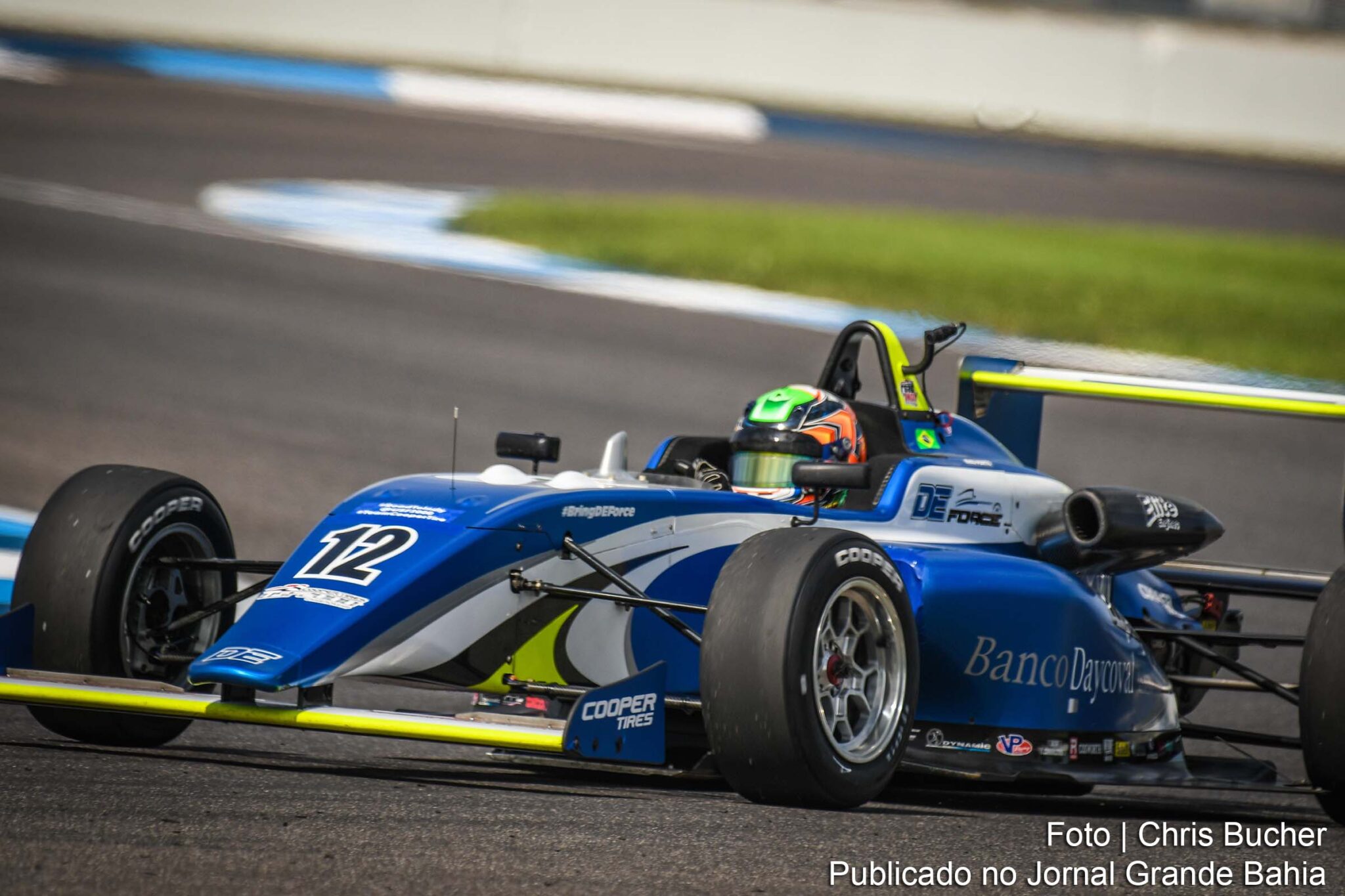 Pernambucano de 17 anos bate recorde na categoria de acesso à F-Indy.
