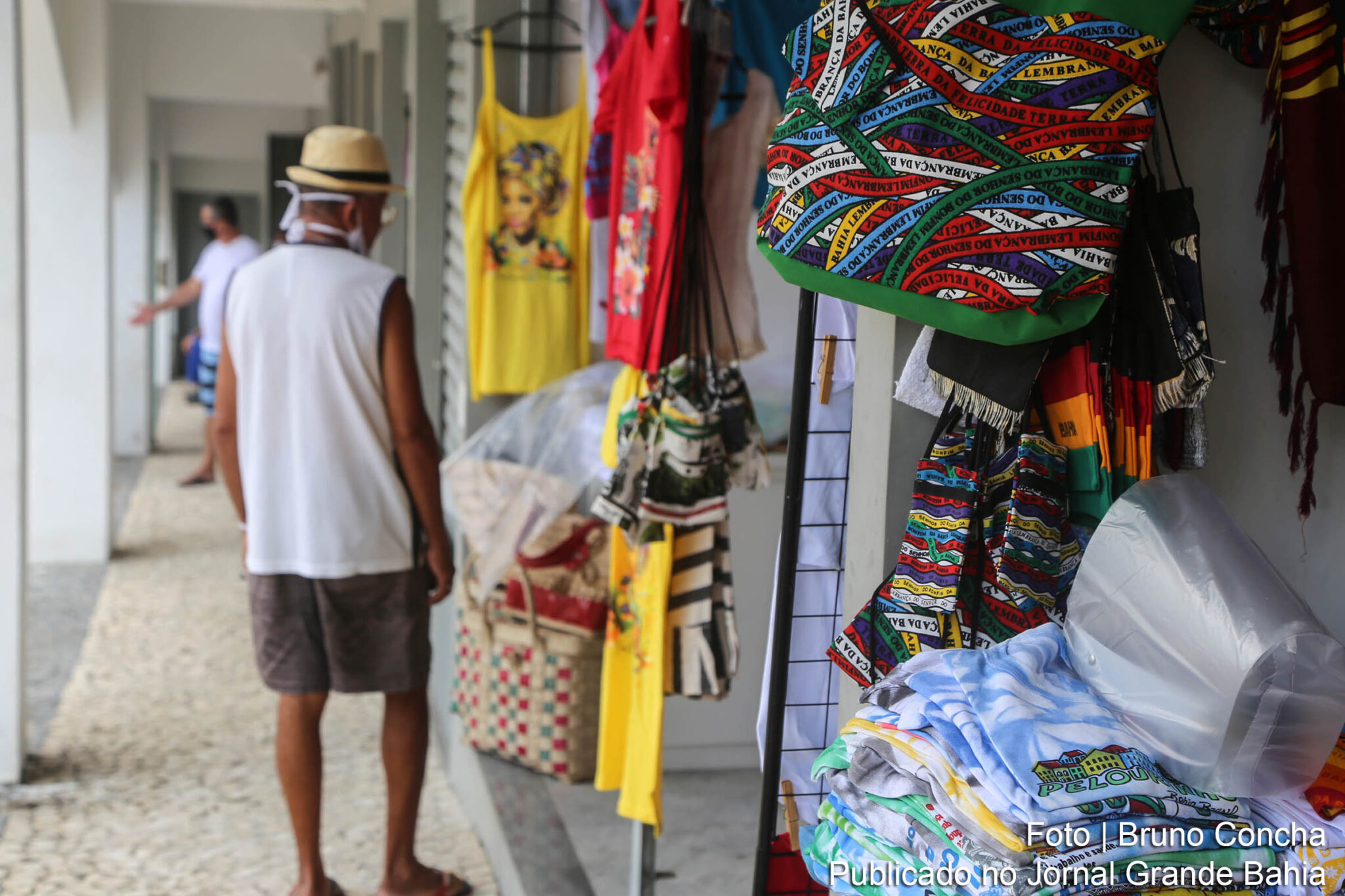 Reabertura do Mercado Municipal do Bonfim em Salvador.