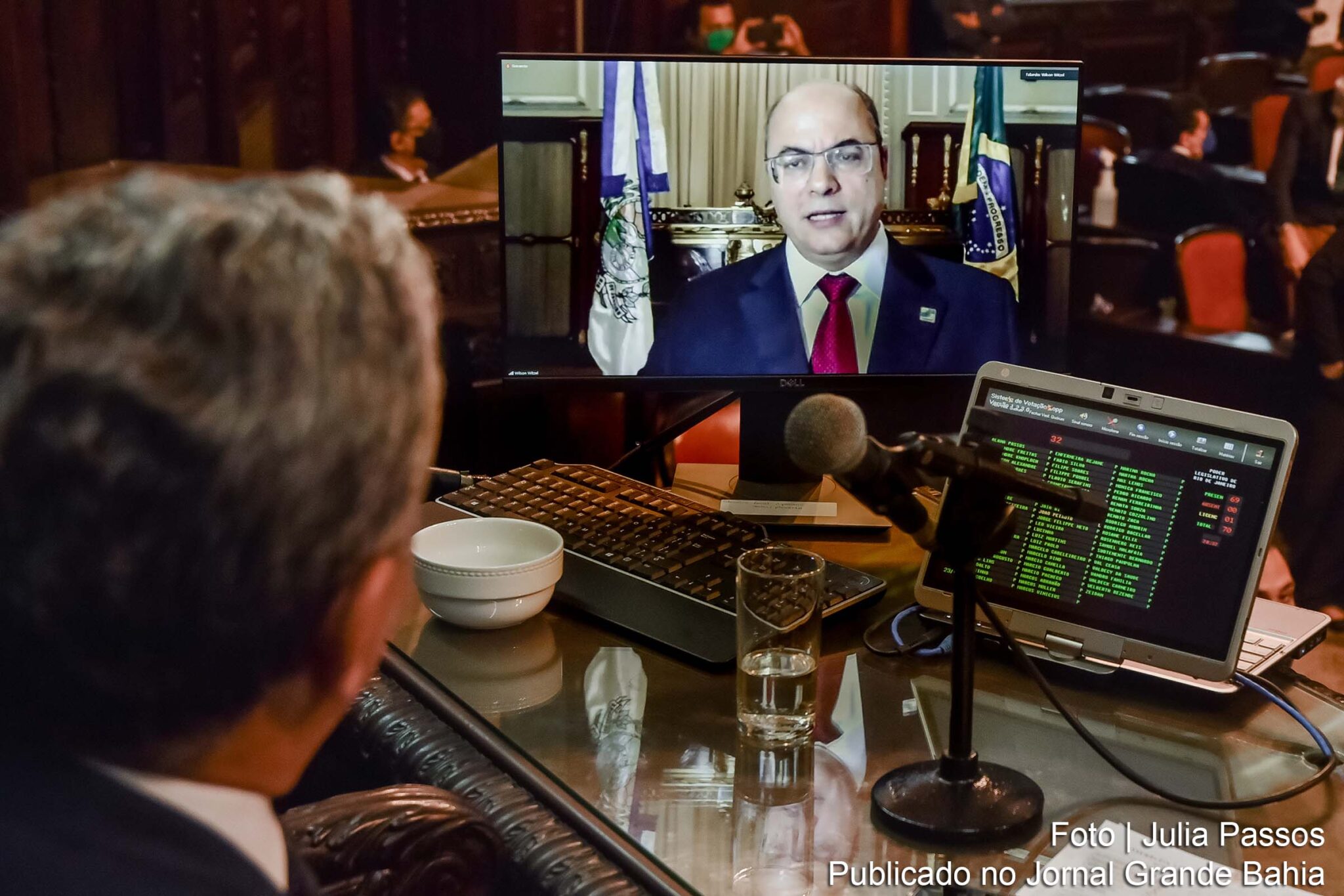 ALERJ aprova impeachment de Wilson Witzel por unanimidade; Governador é acusado de fraudes no sistema de saúde do Rio de Janeiro