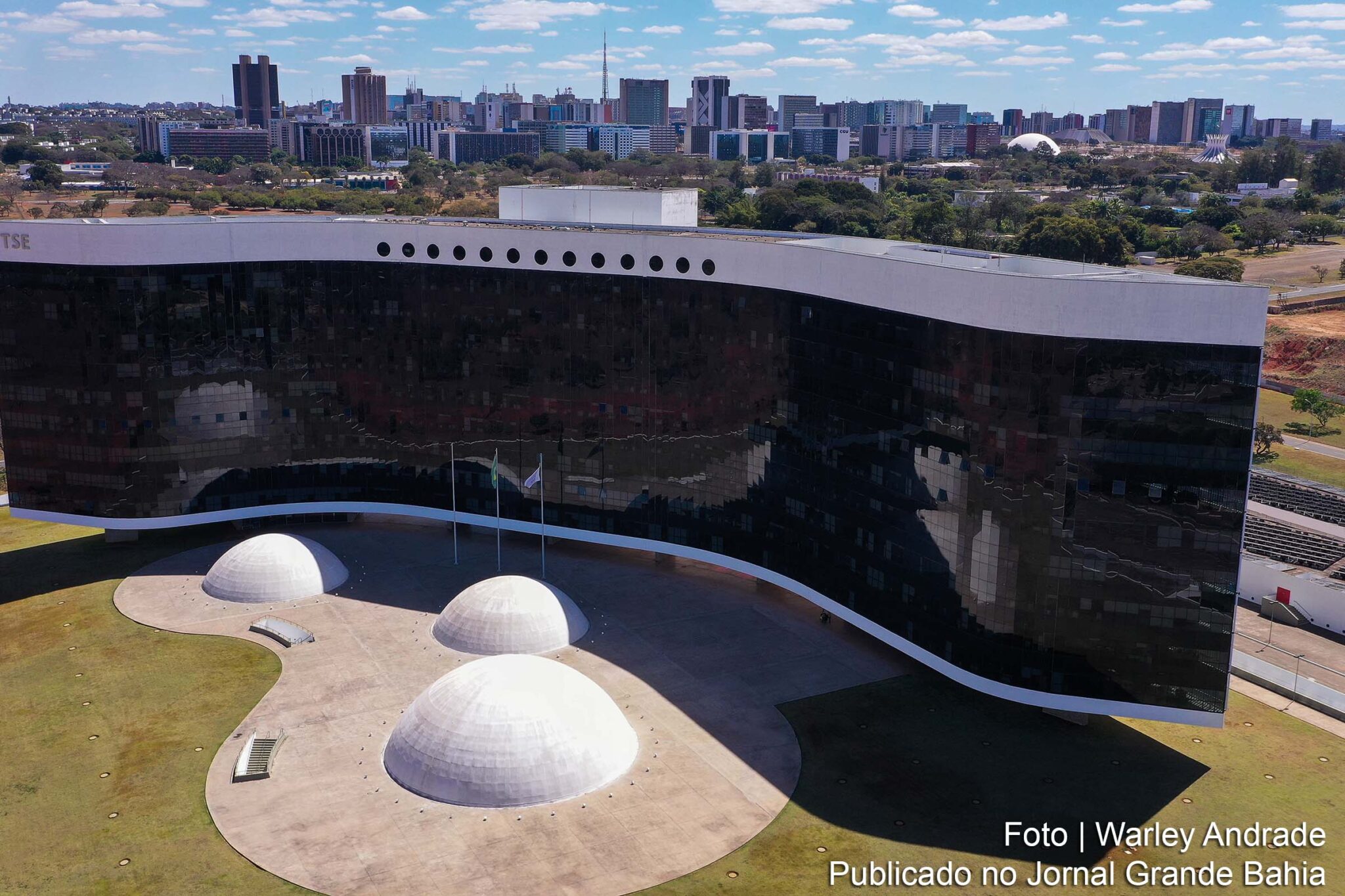Edifício-sede do Tribunal Superior Eleitoral (TSE).