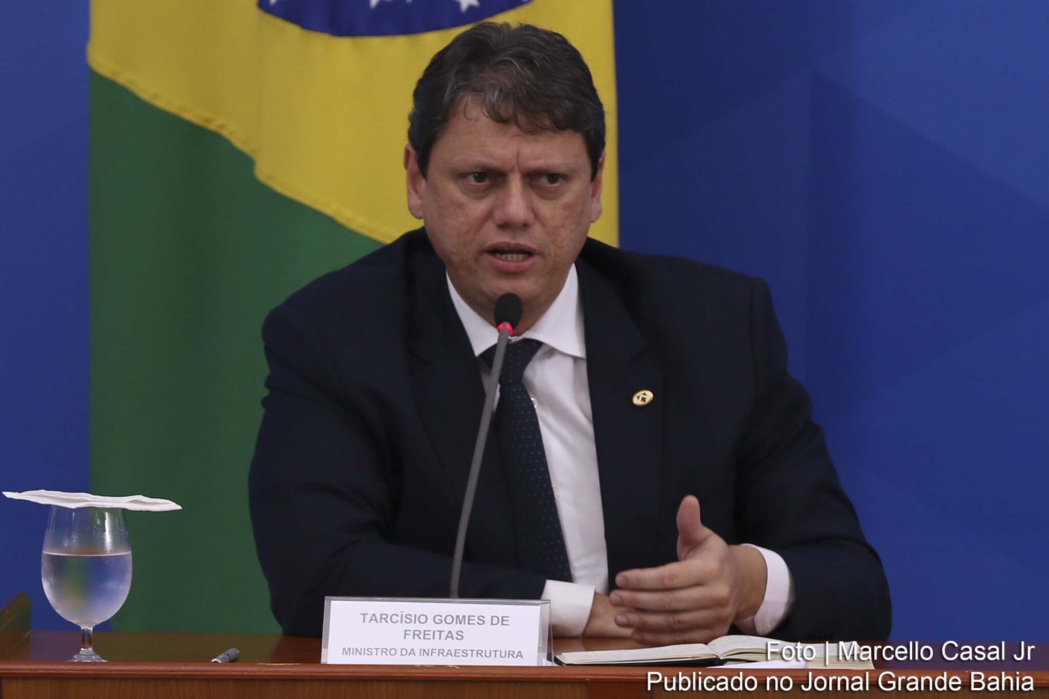 Tarcísio Gomes de Freitas, ministro da Infraestrutura.