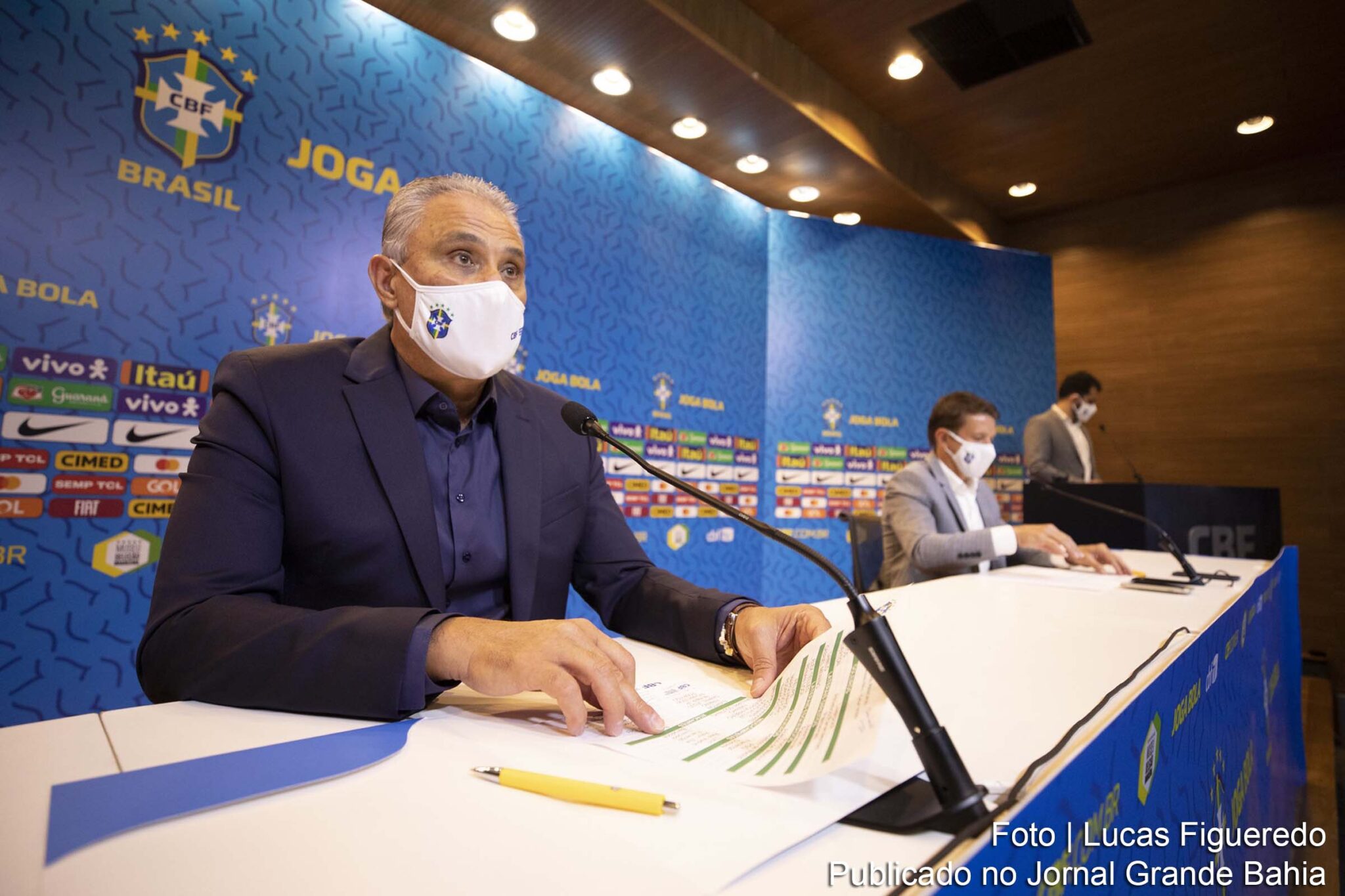 Adenor Leonardo Bachi (Tite), técnico da Seleção Brasileira.