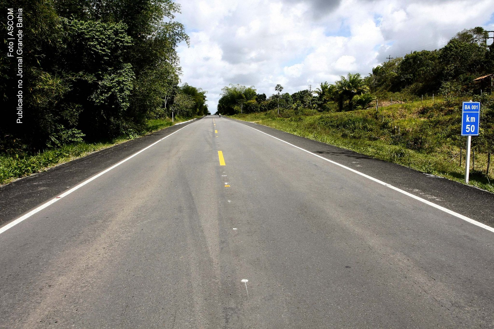 Recuperação da BA-001 beneficiará as regiões da Costa do Cacau e da Costa do Dendê, diz Governo Rui Costa