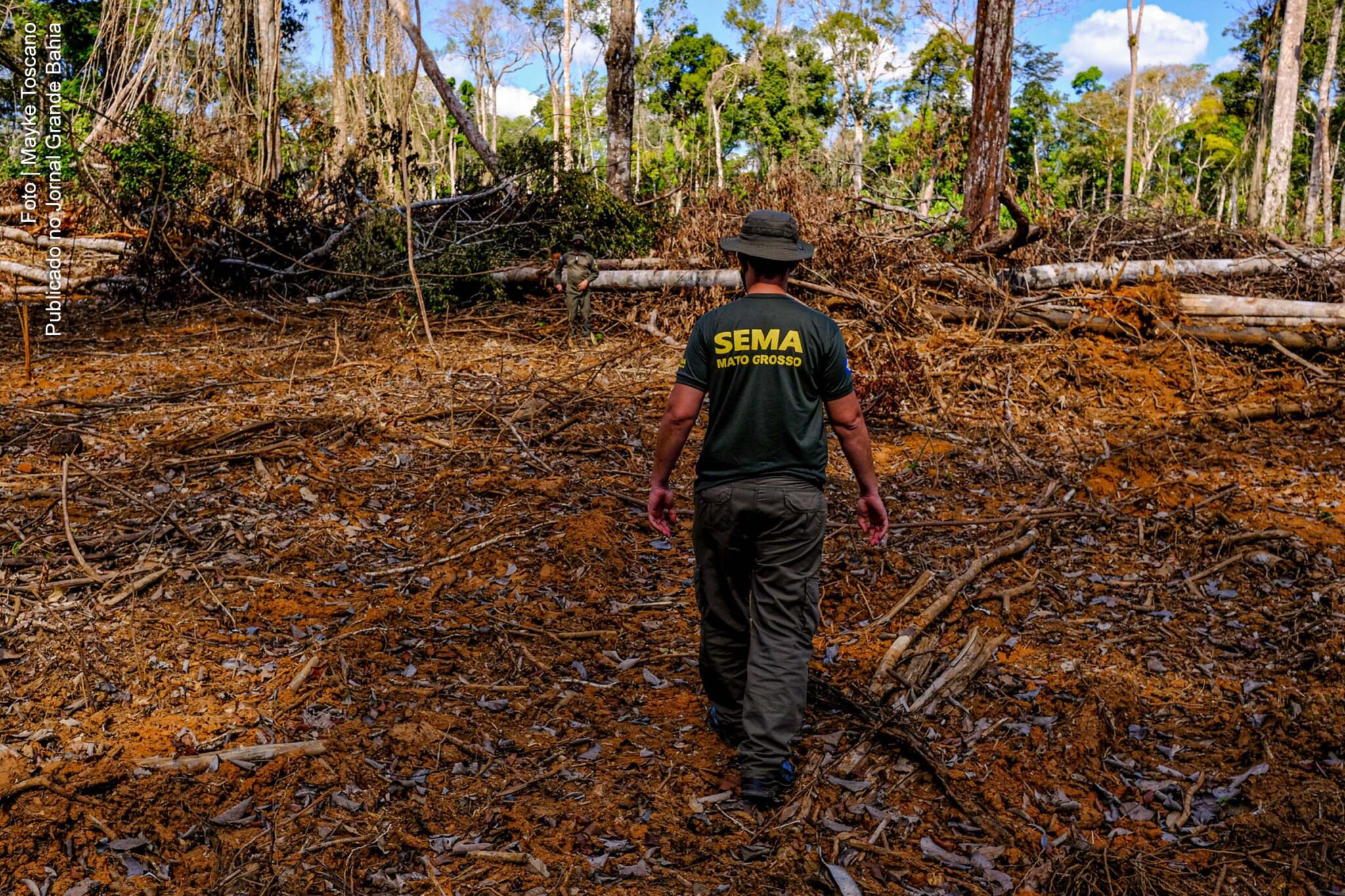 Degradação do bioma da Amazônia foi incentivado pelo desgoverno Bolsonaro.