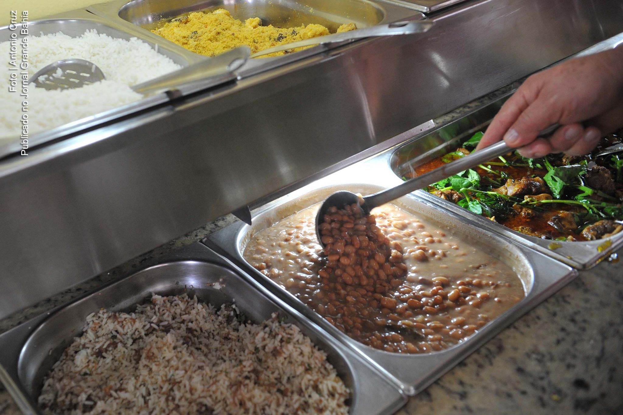 Estudo mostra disparidade de gastos com comida na população brasileira.
