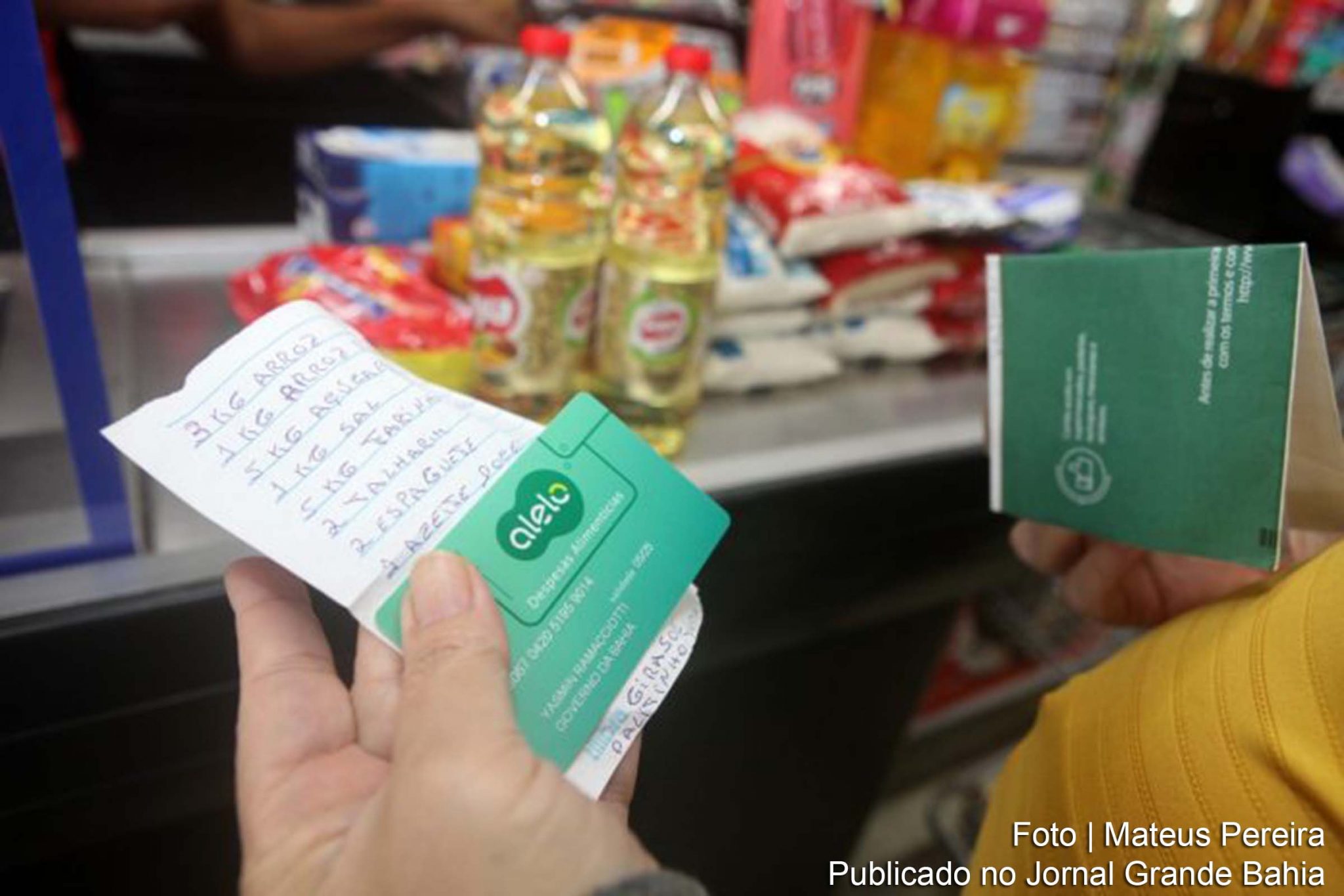 Benefício visa a segurança alimentar dos estudantes e de suas famílias, neste período de suspensão das aulas por causa da pandemia do novo coronavírus.
