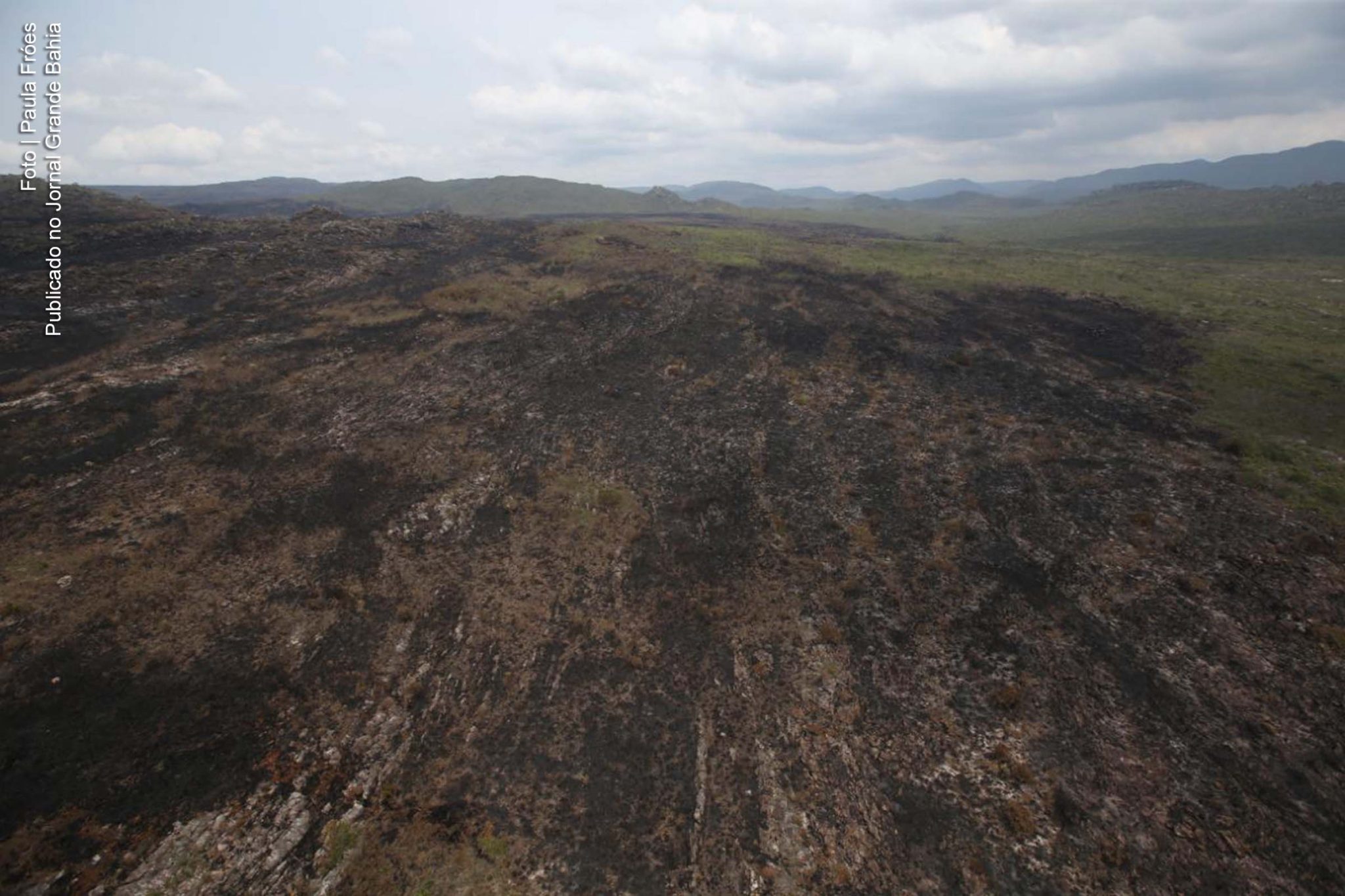 Incêndios na Chapada Diamantina são controlados pelo Corpo de Bombeiros.