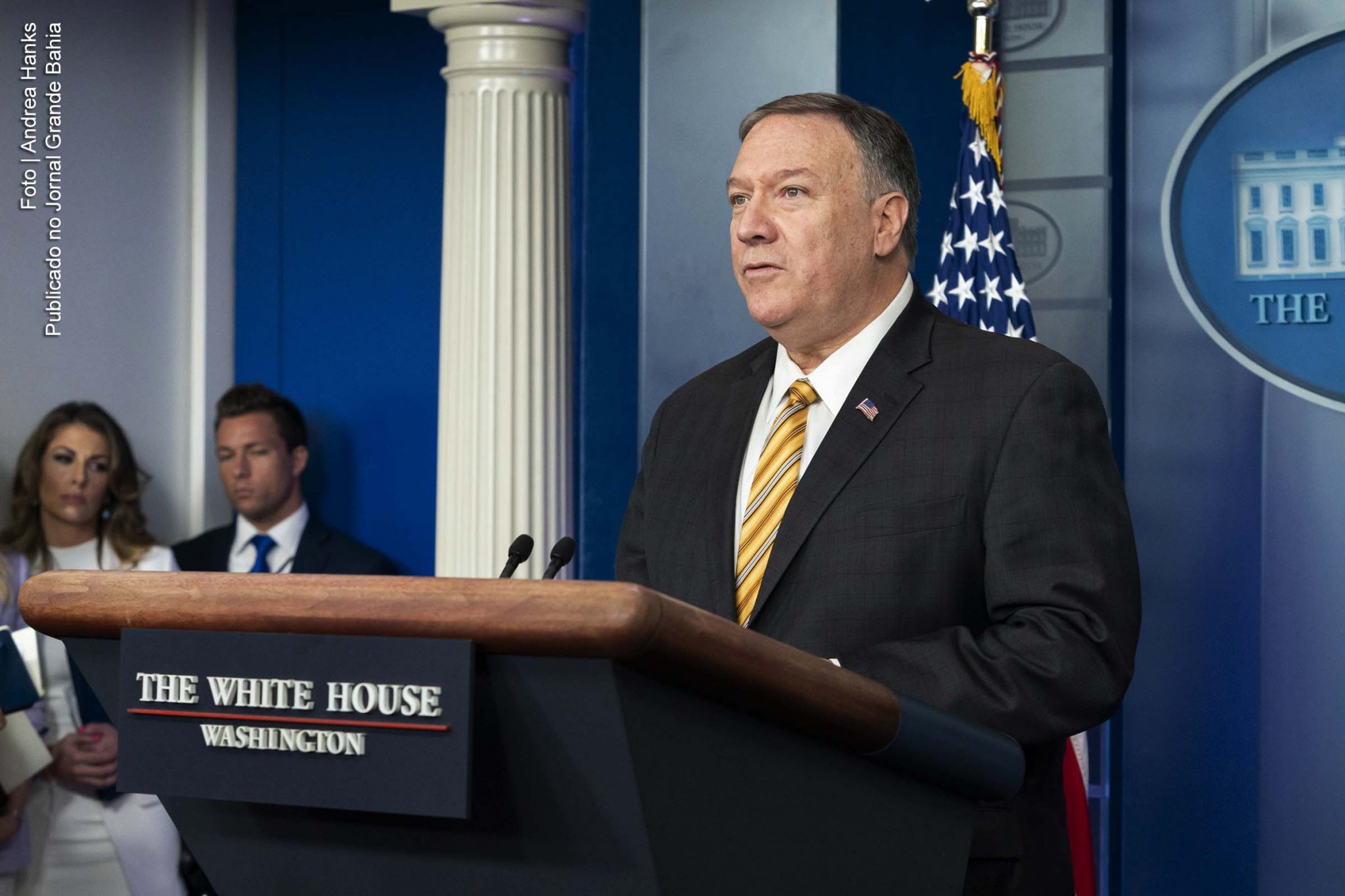 Mike Pompeo, secretário de Estado dos EUA.