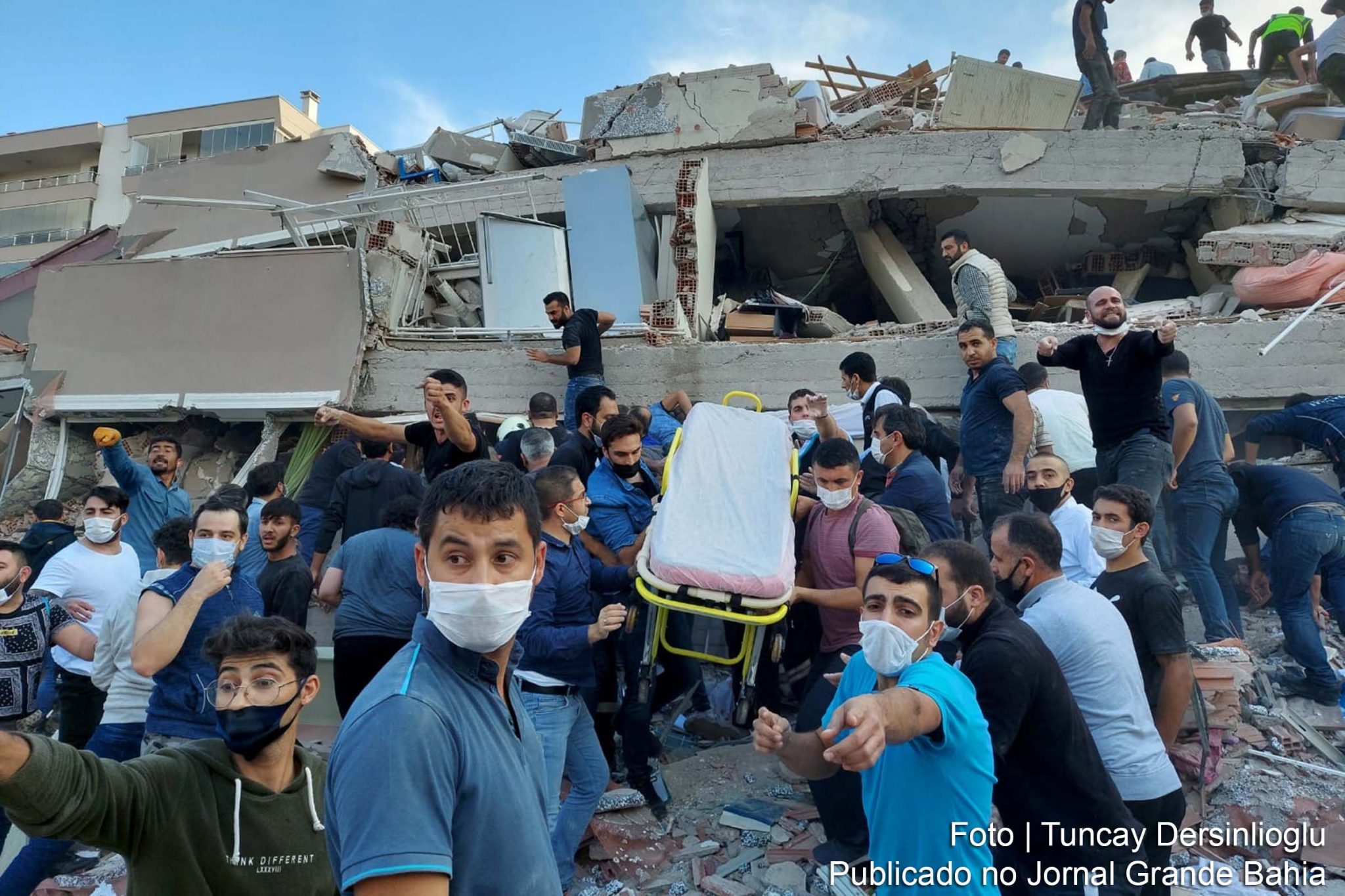 Forte terremoto atinge Mar Egeu, Turquia e Grécia