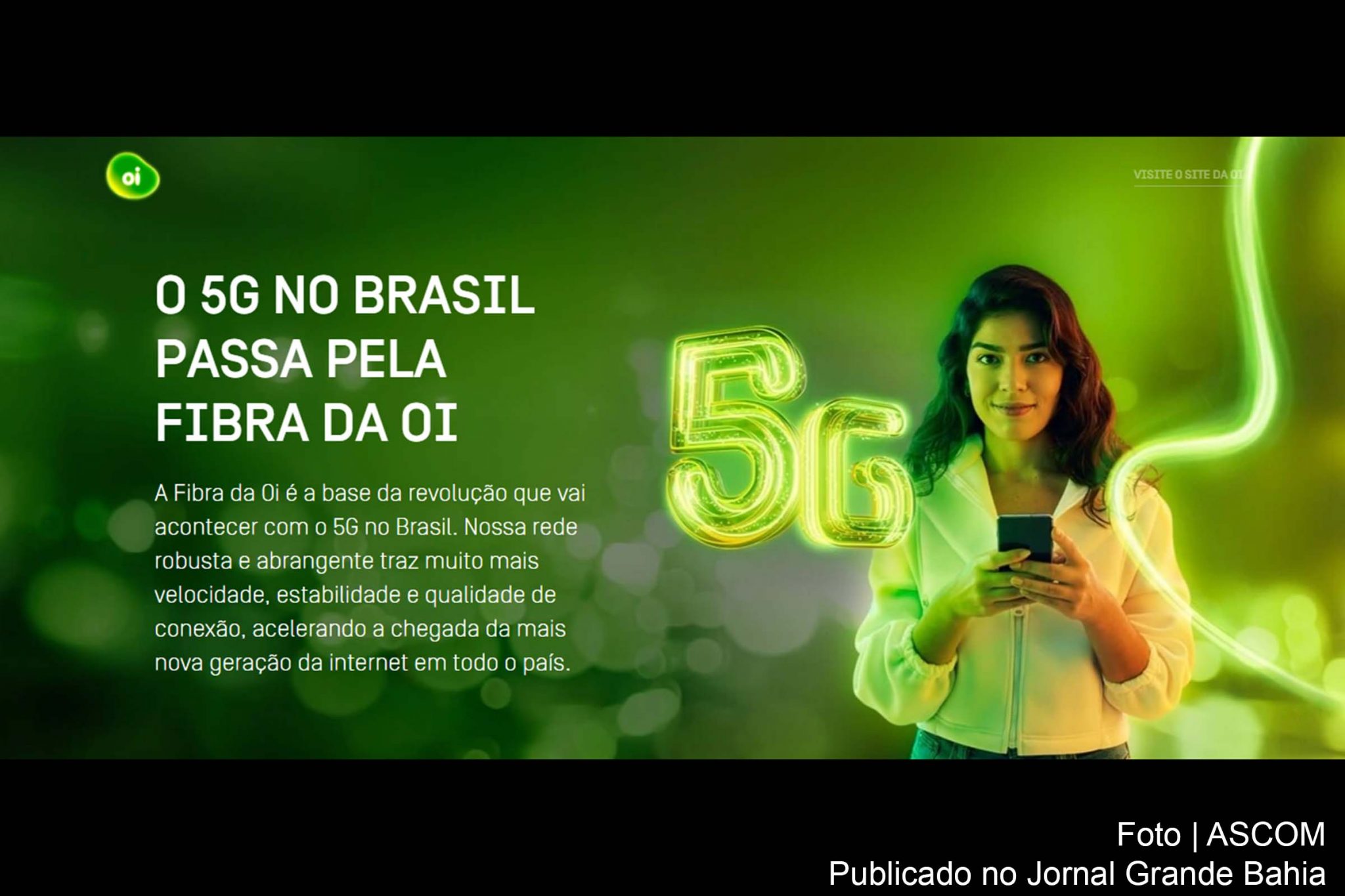 Oi começa operação piloto da tecnologia 5G em Brasília