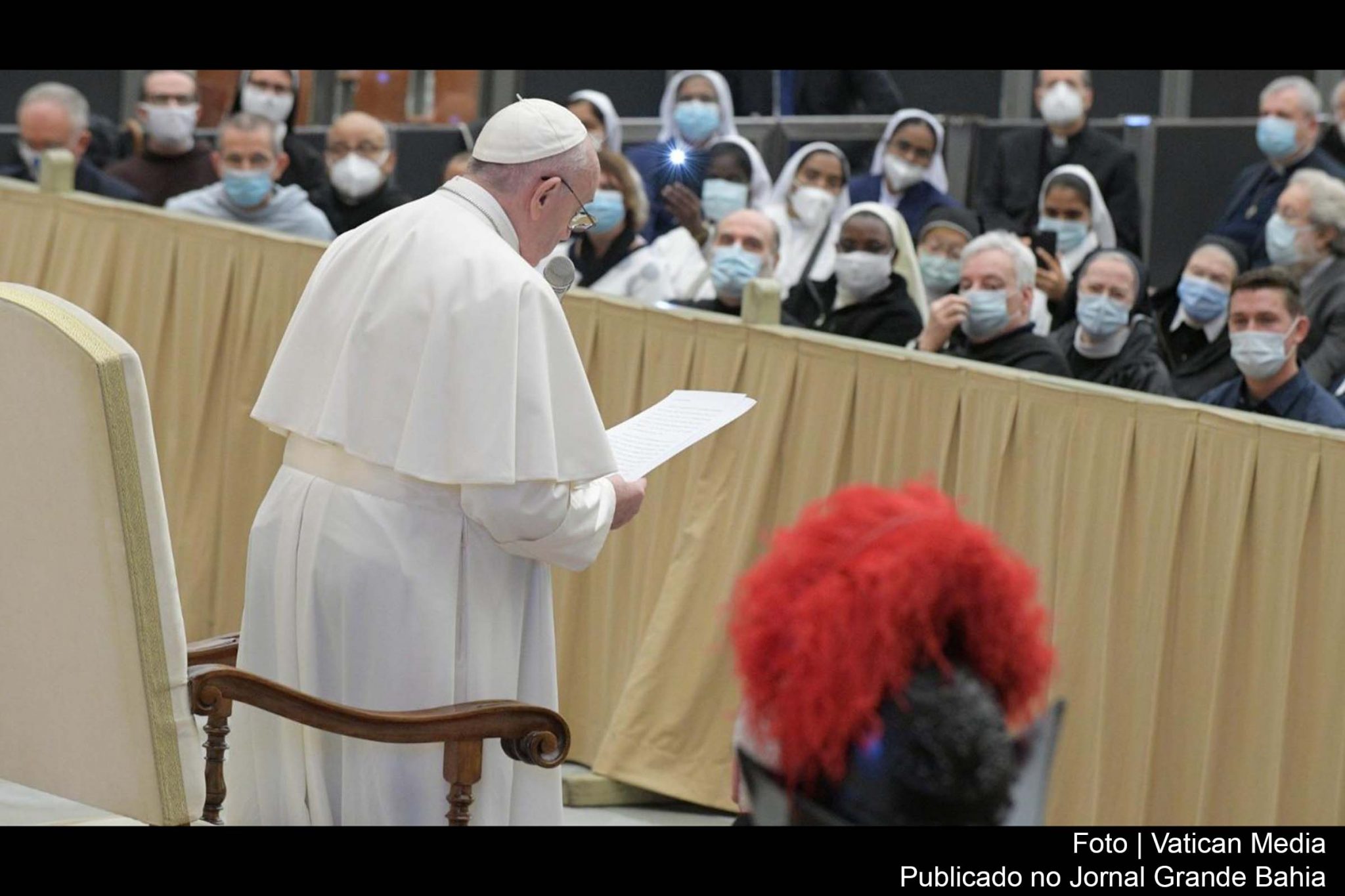 Papa Francisco encontra membros da Pontifícia Faculdade Teológica "Marianum".