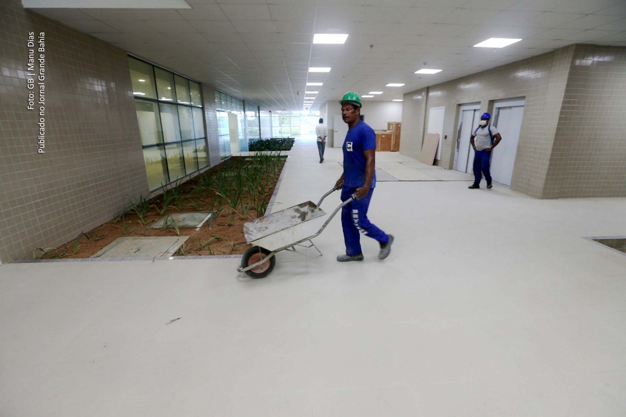 Setor da Construção Civil impulsiona geração de emprego na Bahia.