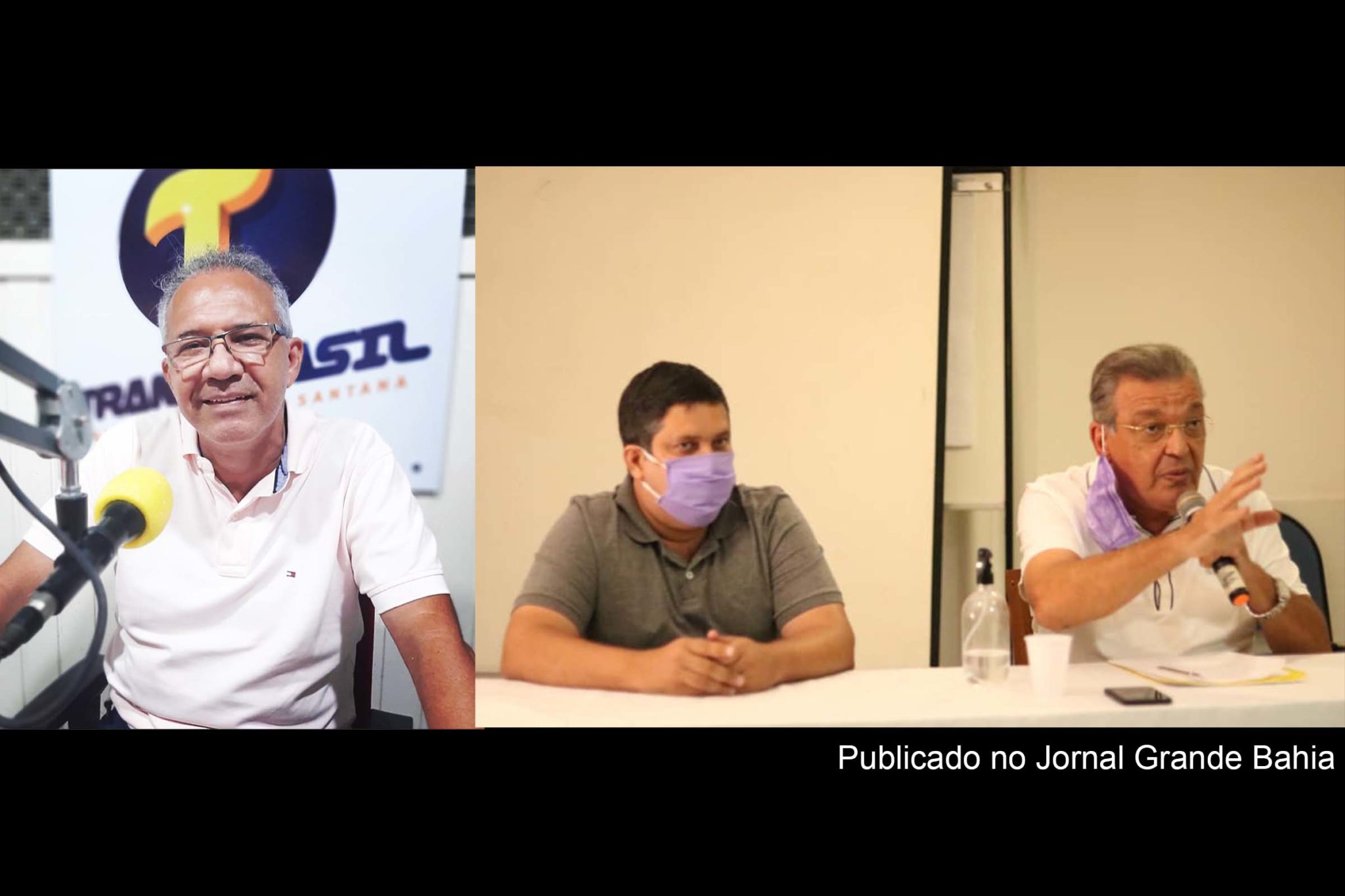 Carlos Geilson confirma apoio à Colbert Martins; Targino Machado e Deibson Cavalcanti declaram seguir Zé Neto para prefeito de Feira de Santana nas Eleições 2020