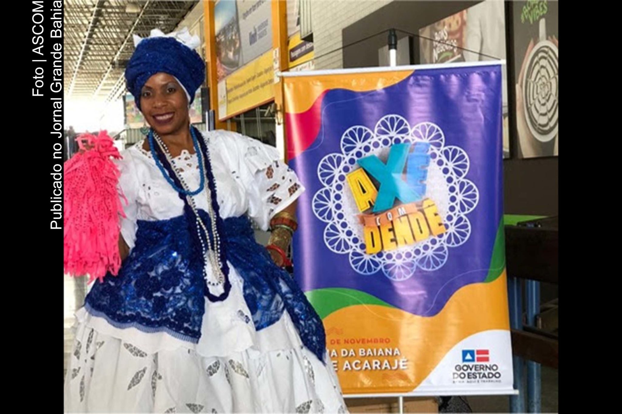 Dia Nacional das Baianas de Acarajé é comemorado como parte das comemorações em torno da data, a Bahiatursa.