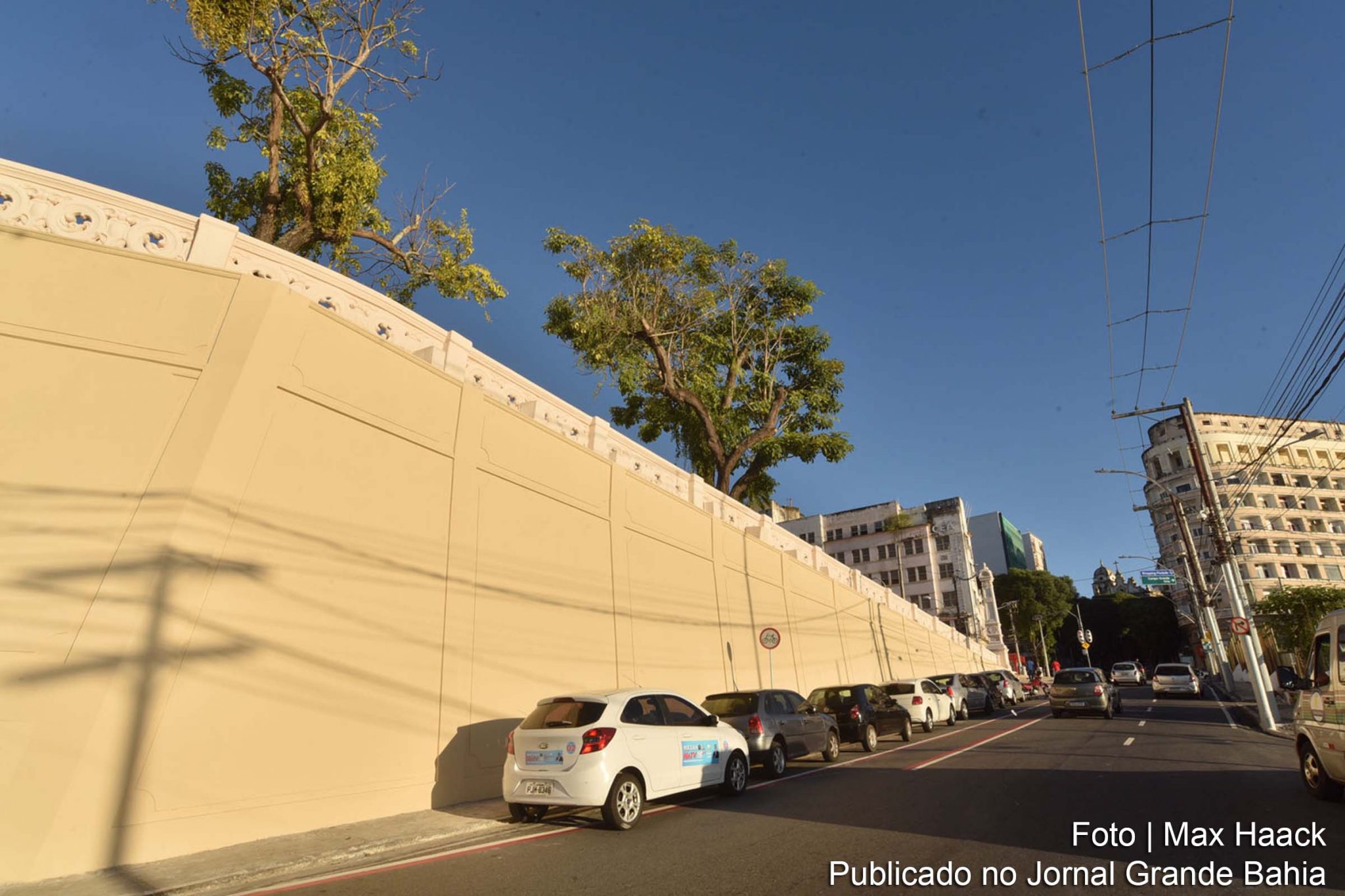 Muralhas do Frontispício, local histórico em Salvador