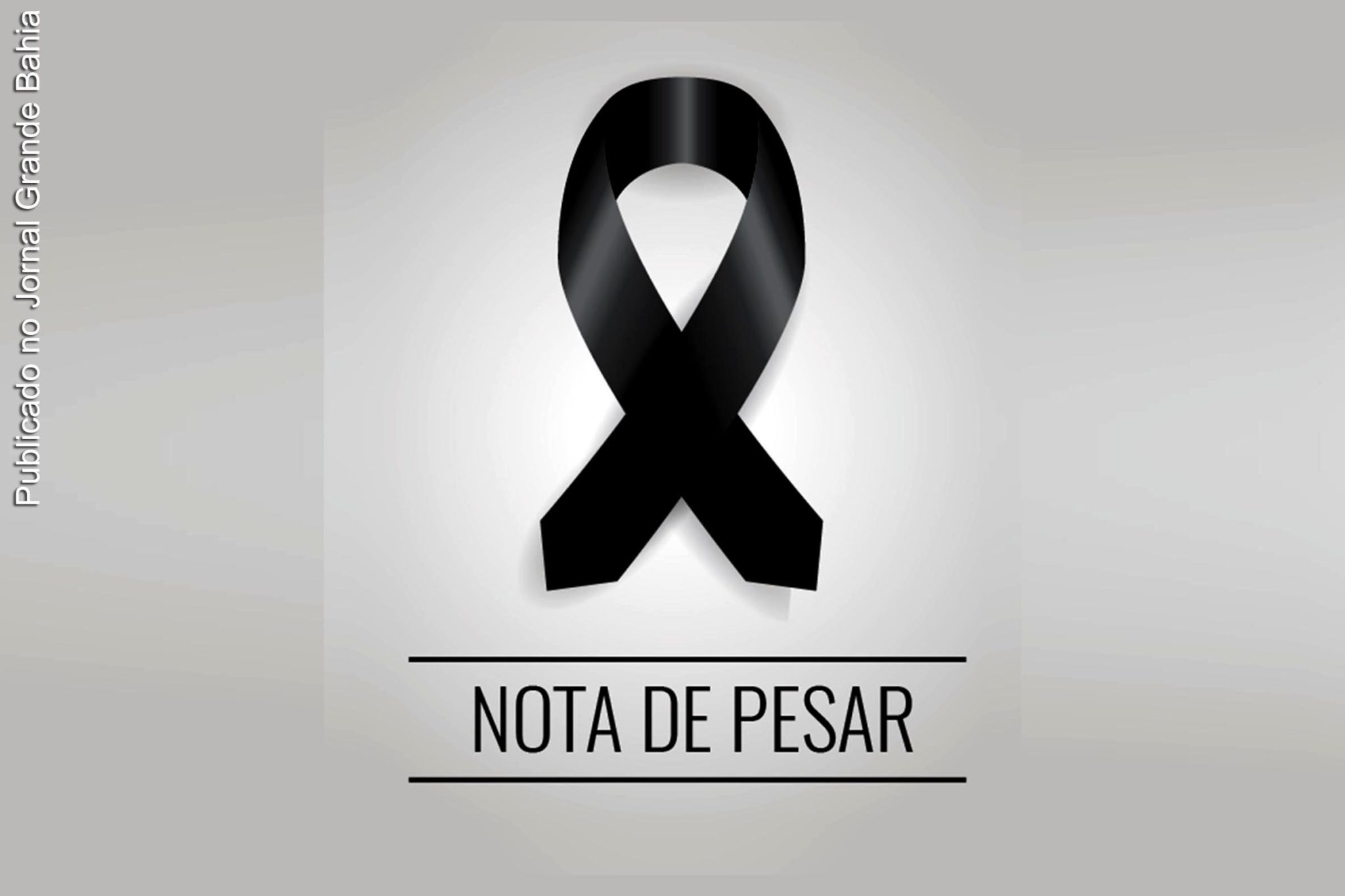 Nota de Pesar.