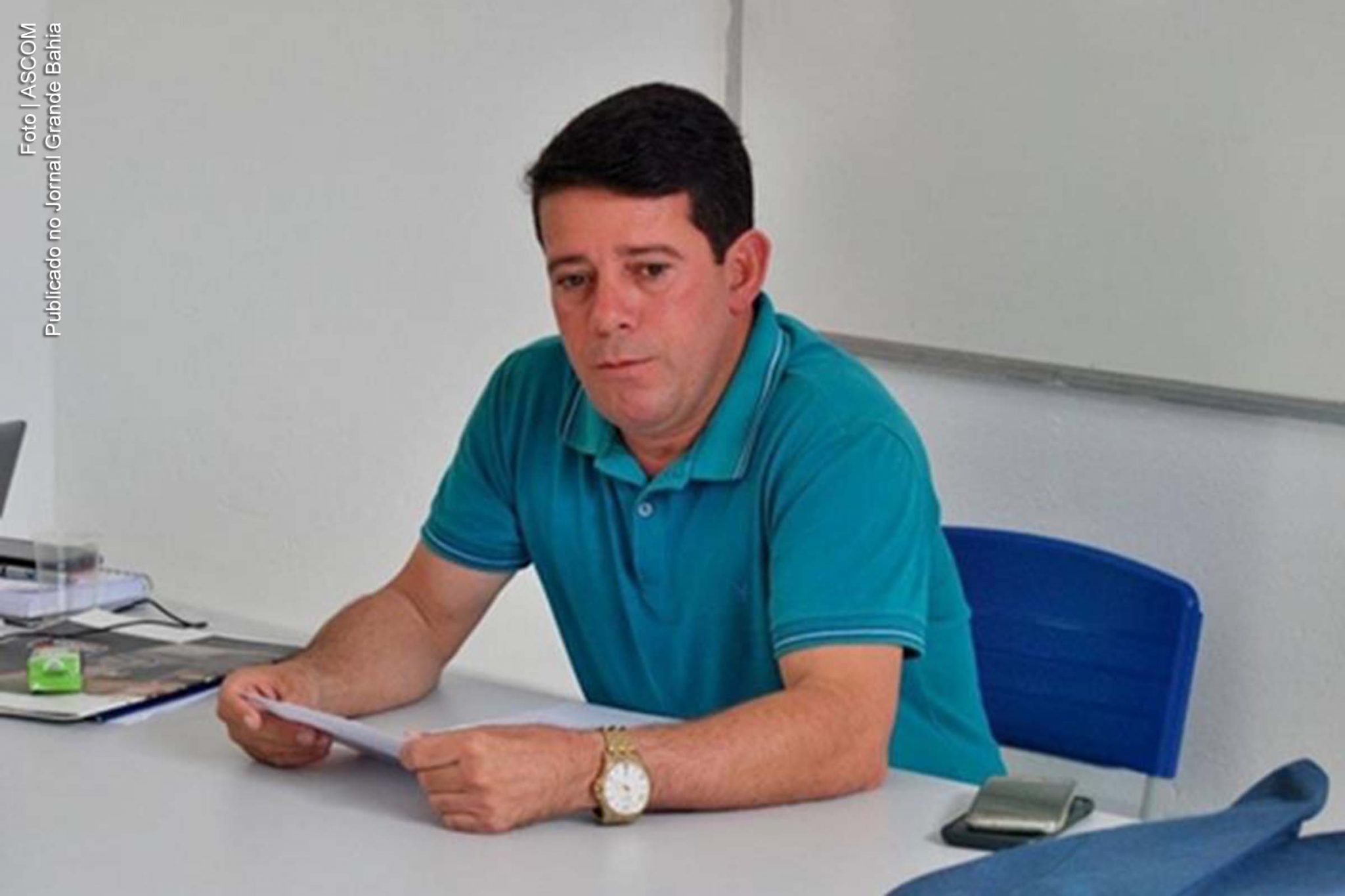 Prefeito José Carlos da Silva Araújo (Carlos Germano, PP) desiste de disputar novo mandato em São Gonçalo dos Campos, durante Eleições 2020.