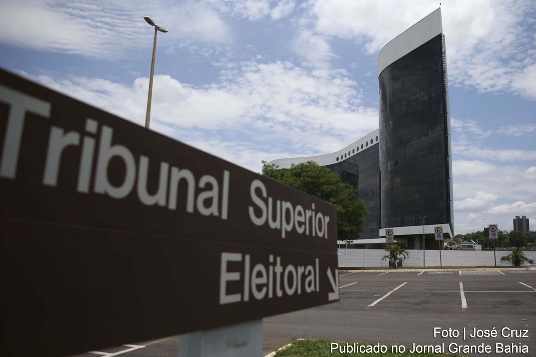 Sede do Tribunal Superior Eleitoral (TSE), em Brasília.