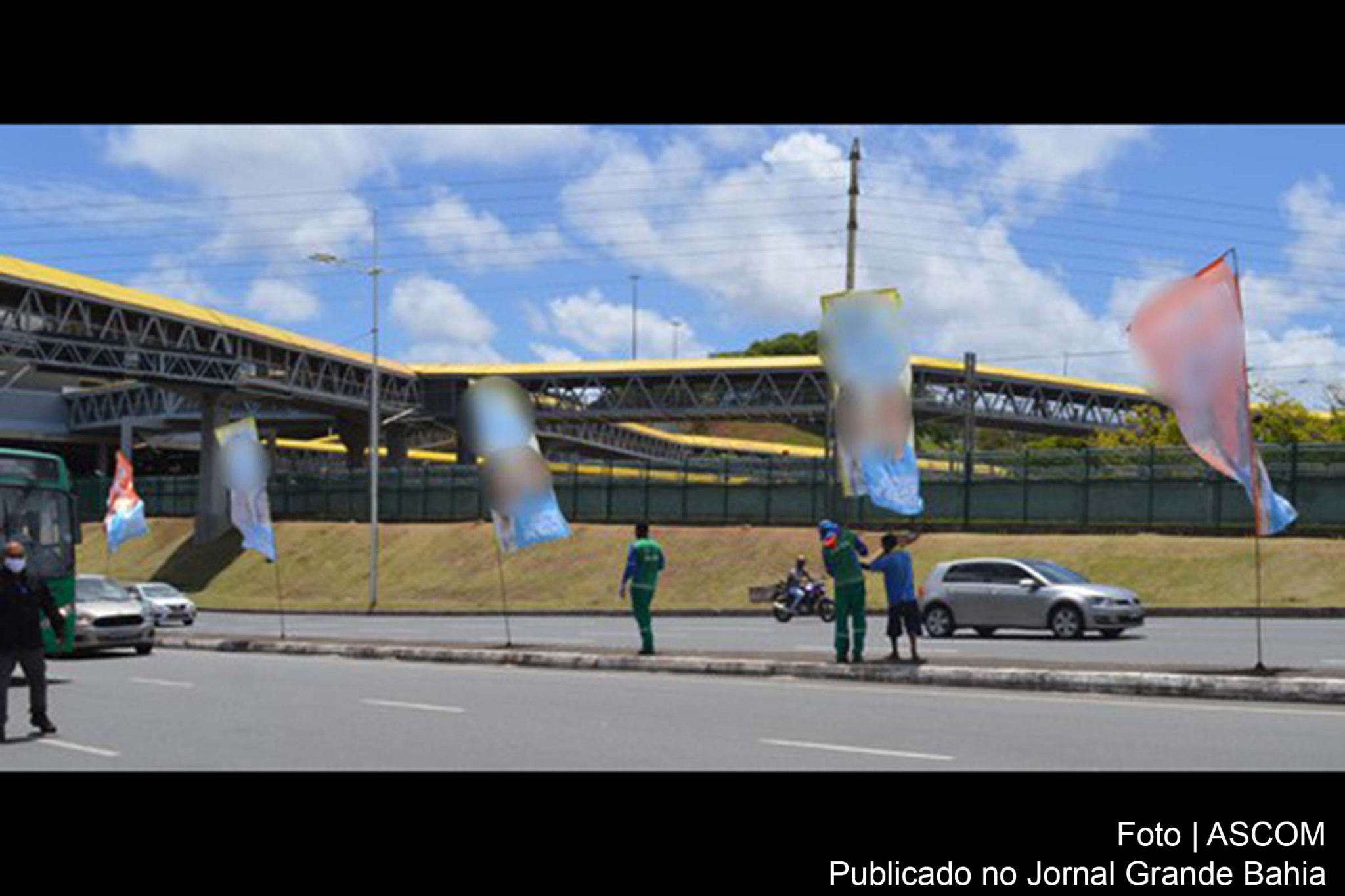 Um candidato a vereador foi conduzido à sede da Polícia Federal por desacato aos servidores que exerciam a fiscalização do Poder de Polícia.