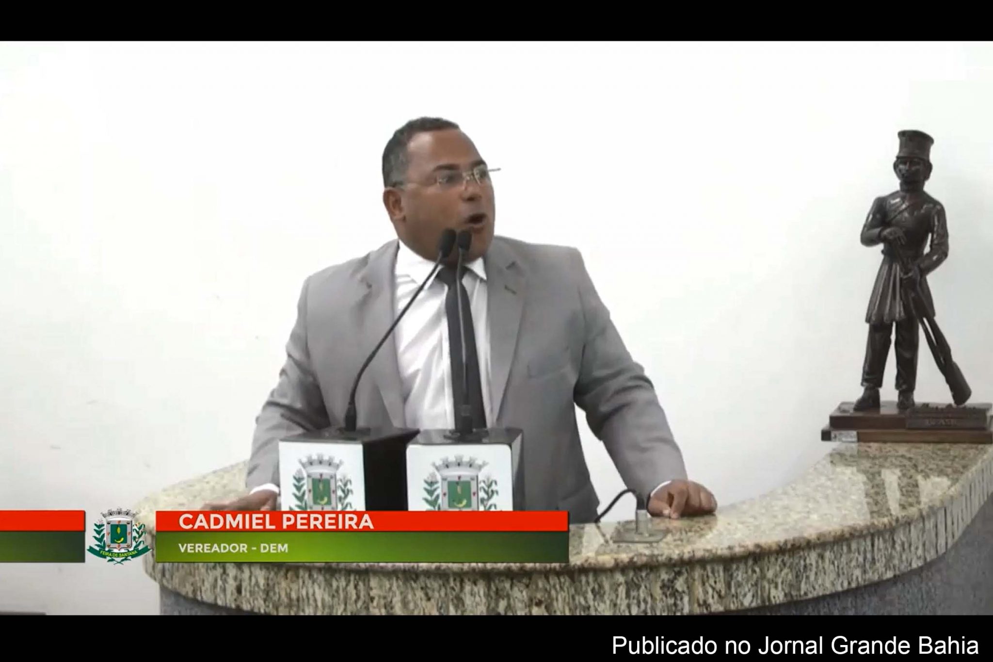 Vereador Cadmiel Pereira (DEM) denuncia corrupção nas Eleições 2020 de Feira de Santana.