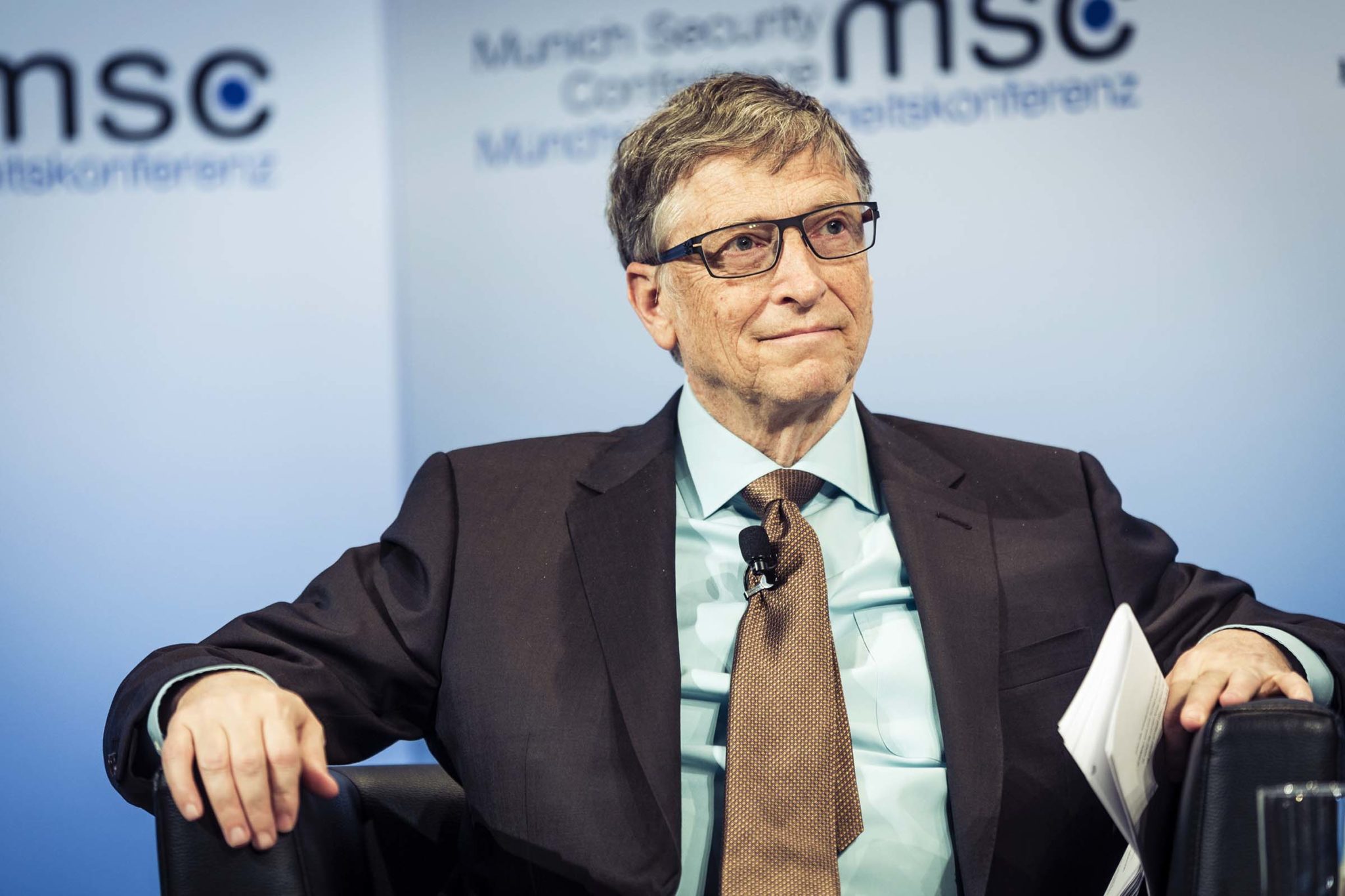 William Henry Gates III (Bill Gates), cofundador da Microsoft.