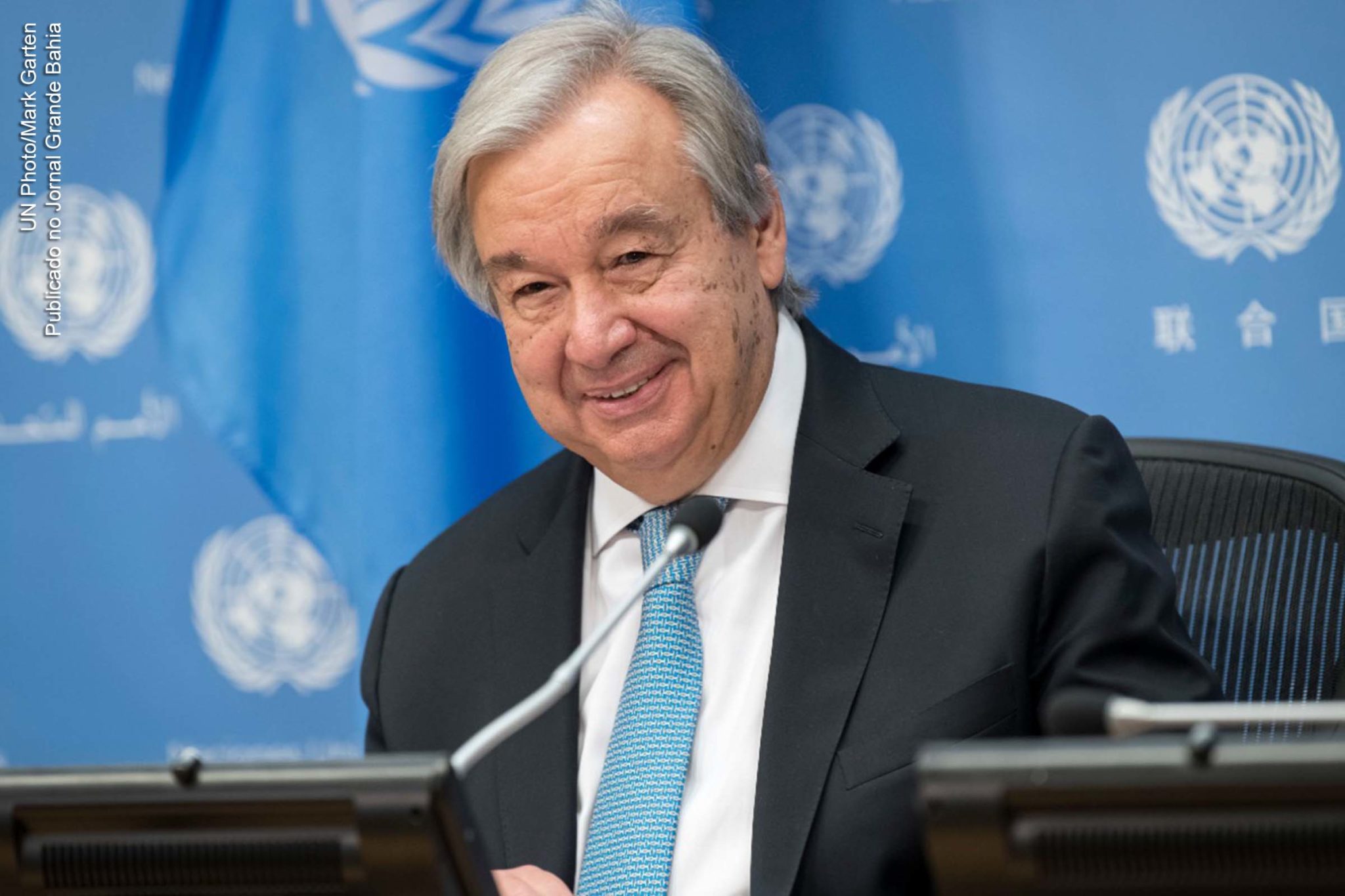 António Guterres: peço que os líderes mundiais declarem um estado de emergência climática em seus países até que a neutralidade em carbono seja alcançada.
