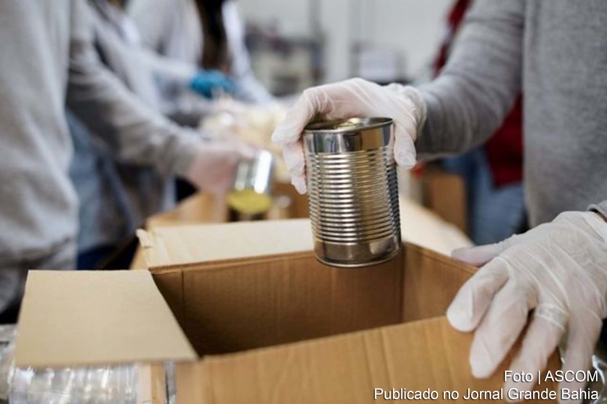 Bancos de alimentos têm garantido a alimentação de milhões de pessoas nos EUA.