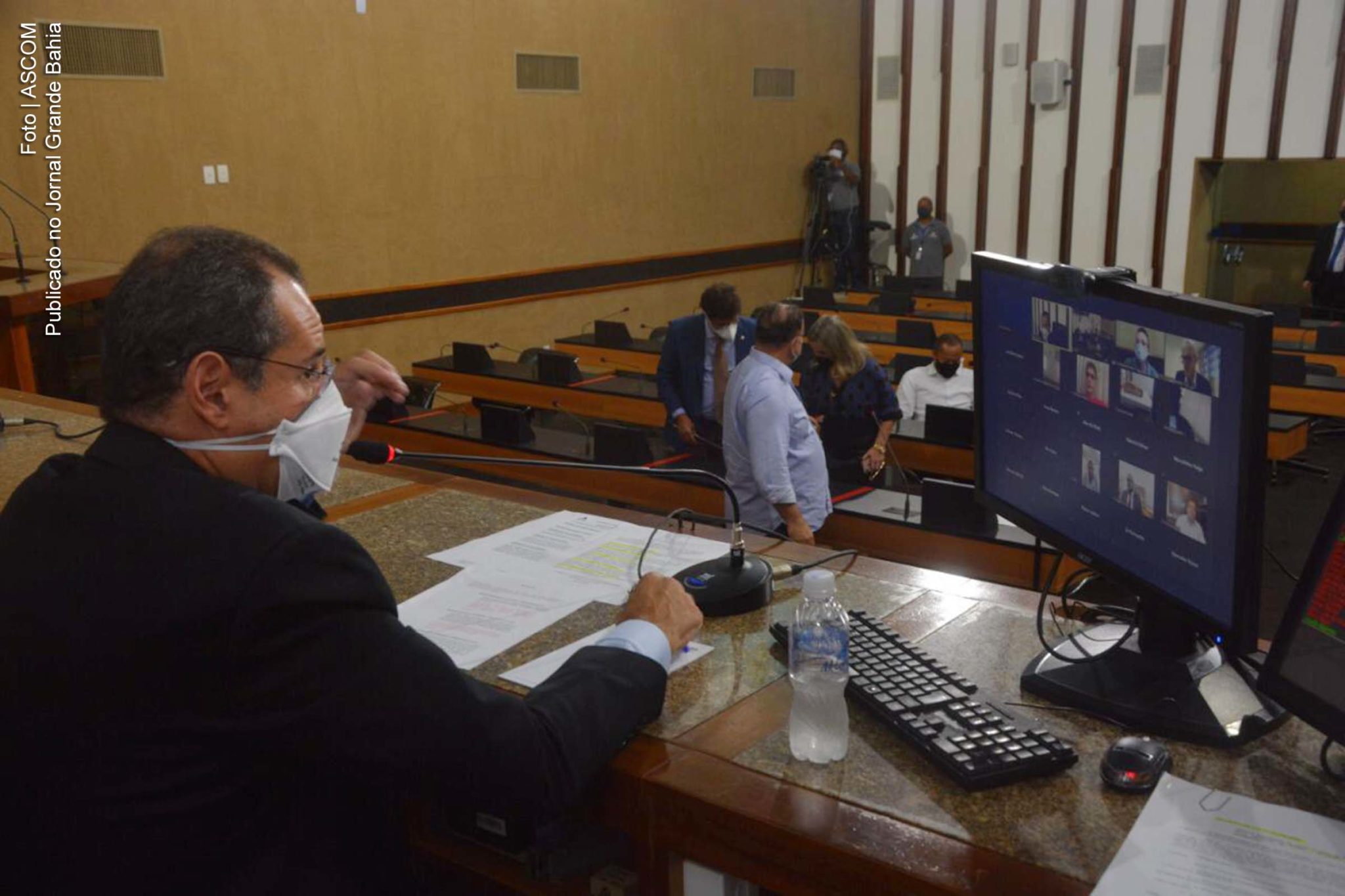 Deputado Nelson Leal comanda votação para renovação de decretos de calamidade pública e aprecia quatro novos projetos do Executivo.