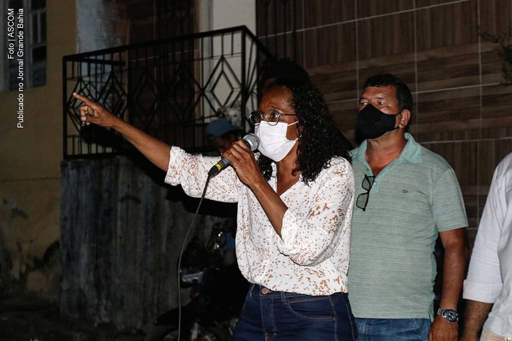 Eliana Gonzaga, prefeita eleita de Cachoeira, sofreu intimidação, na quinta-feira (03/12/2020), com barulho de rajada de metralhadora e foi vítima de racismo na campanha eleitoral.