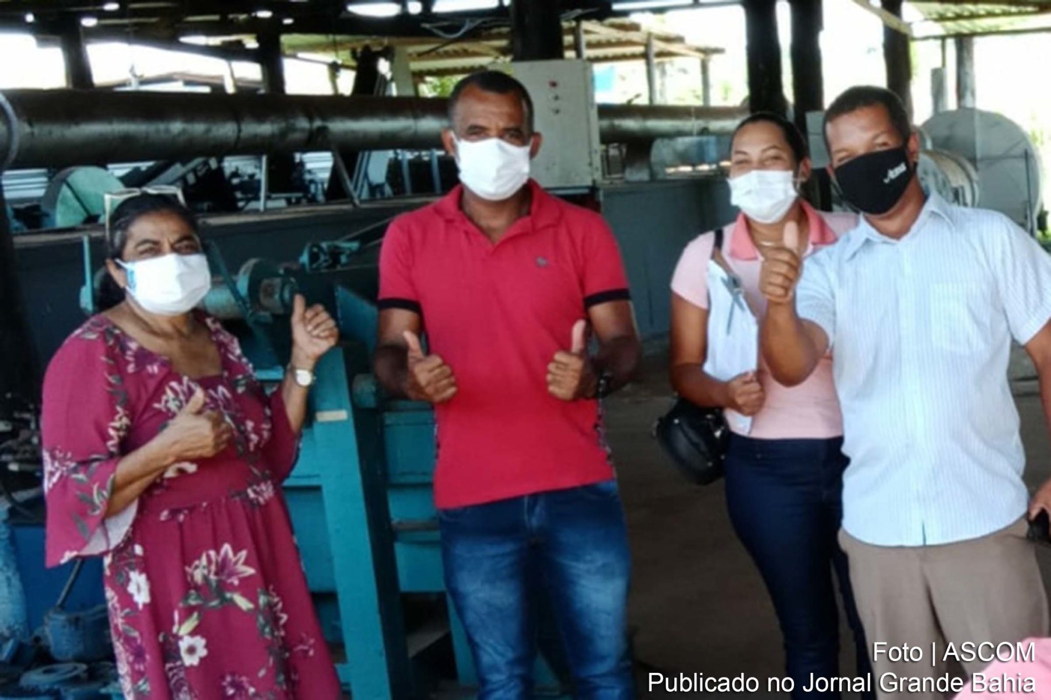 Equipe técnica da COOPERAST se reuniram com representantes do Comércio de Artefatos e Peças de Borracha, com o intuito de conhecer suas instalações na Rodovia Una/Ilhéus, e na Zona Rural Una/BA.