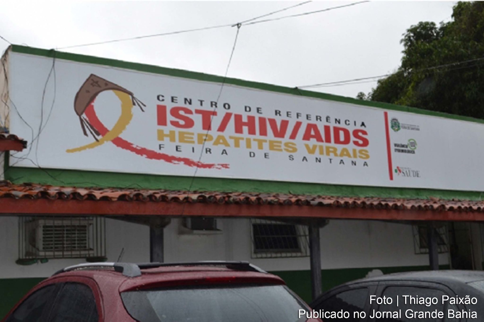 Fachada do Centro de Referência Municipal de hepatites virais.