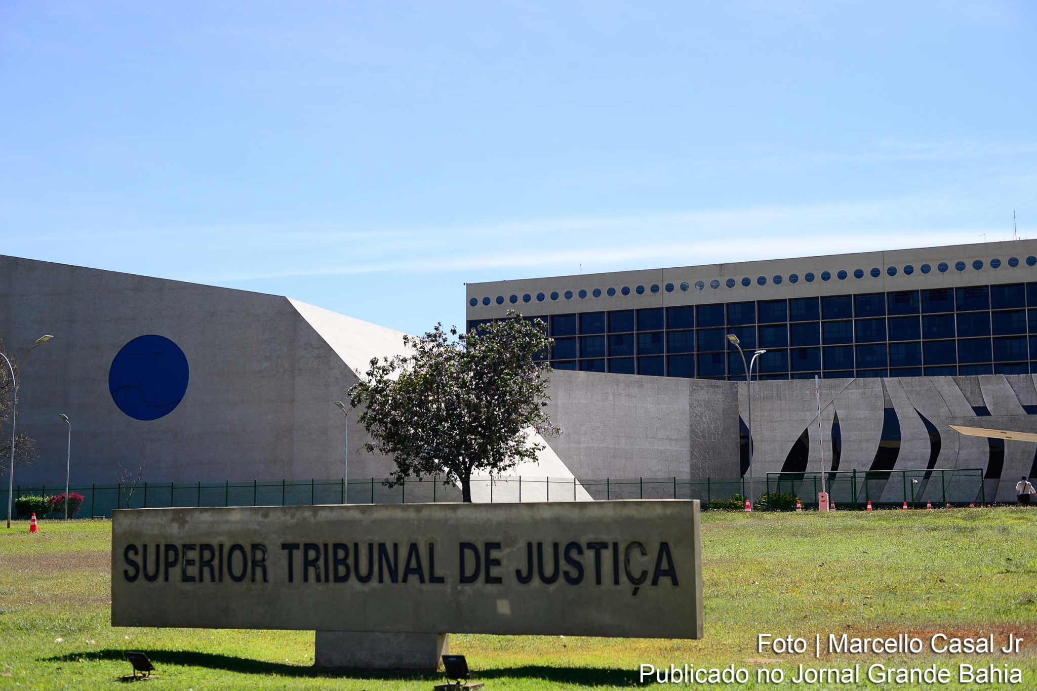 Fachada do edifício sede do Superior Tribunal de Justiça (STJ).