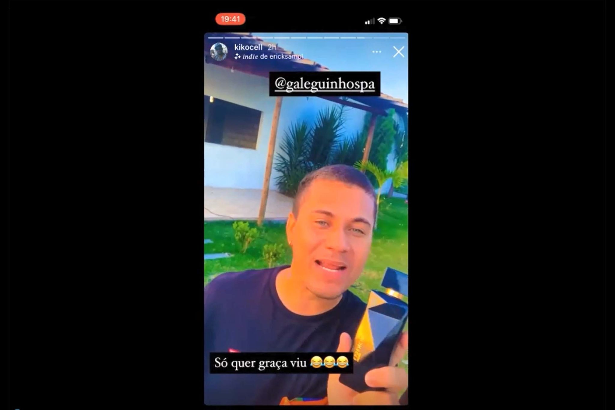 Galeguinho SPA (PSB), vereador eleito em 2020 em Feira de Santana.