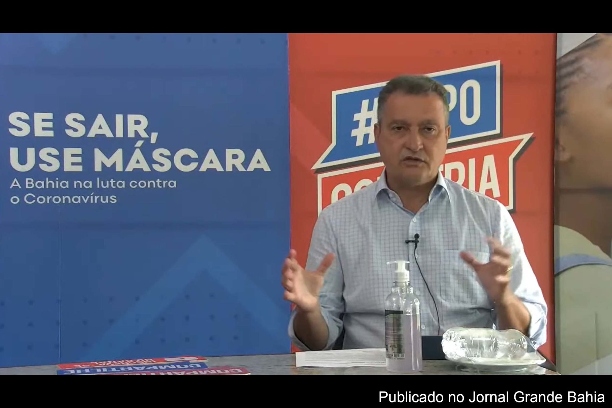 Governador Rui Costa adota providências para vacinação em massa da população da Bahia.