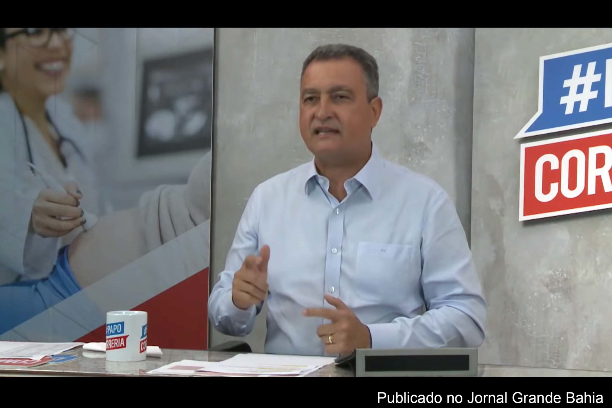 Governador Rui Costa anuncia redução de imposto.