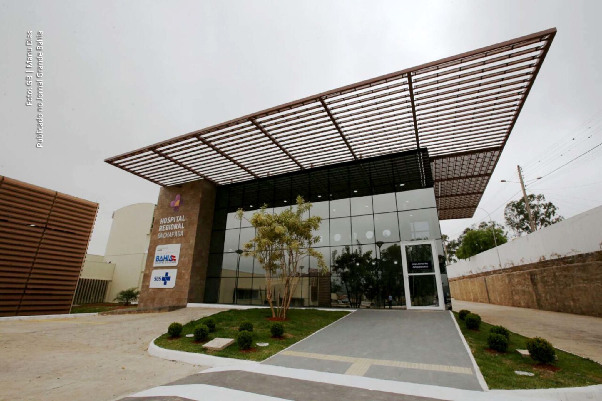 Hospital Regional da Chapada, no município de Seabra.