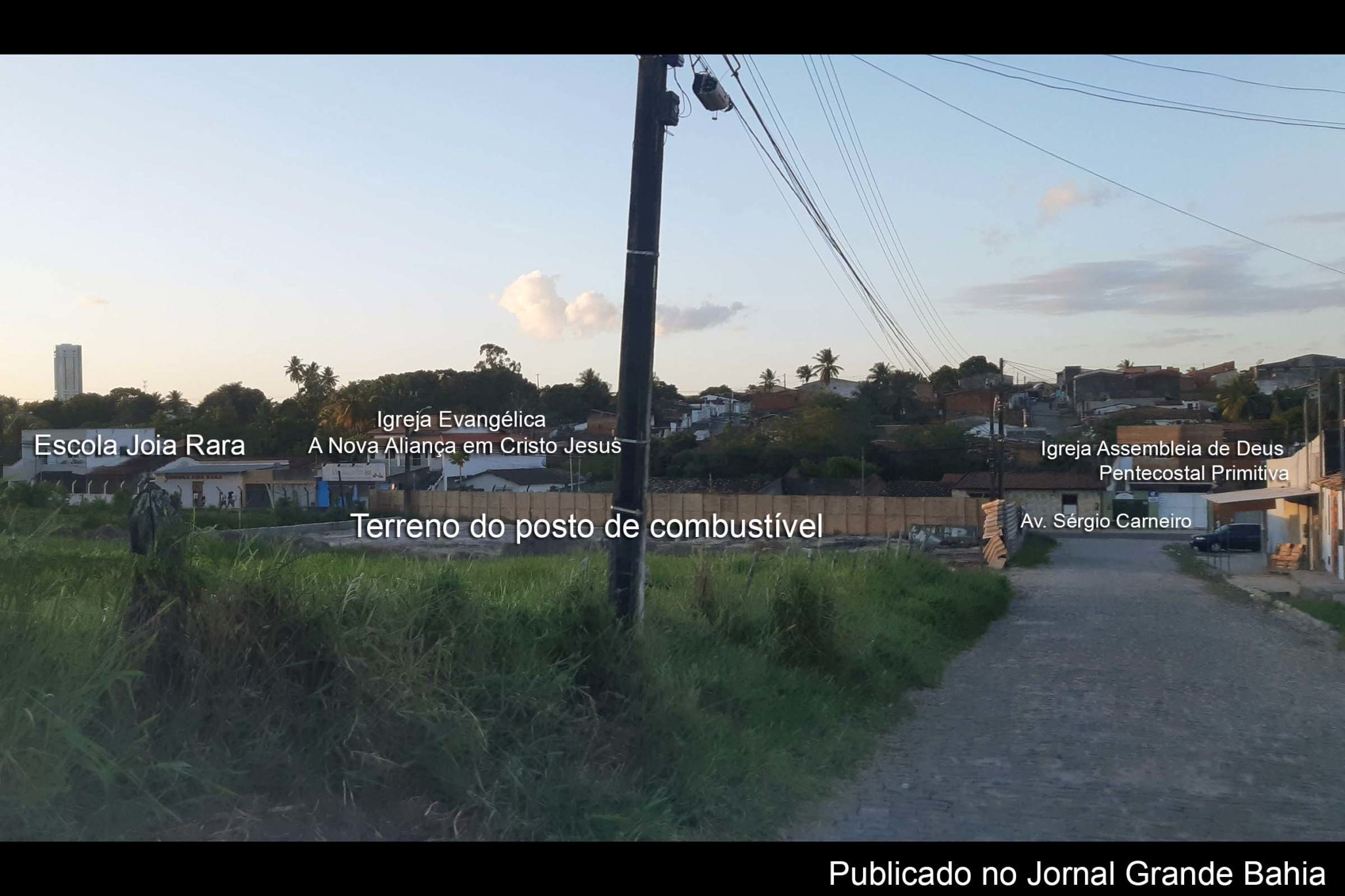 Feira de Santana: Irregularidades na construção de posto de combustível na Avenida Sérgio Carneiro são denunciadas