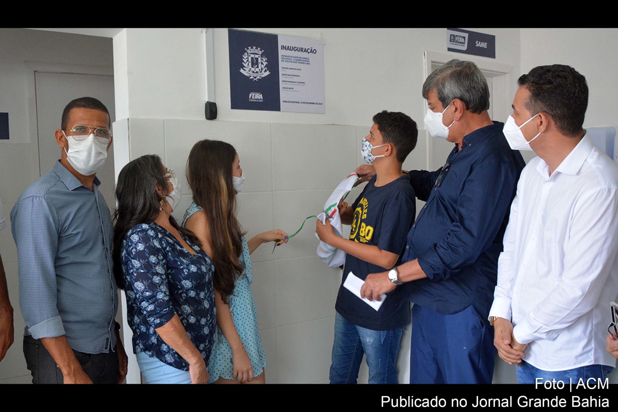 Posto de Saúde da Família Dr. Wilton José Tavares Lima foi inaugurado pelo prefeito Colbert Martins da Silva Filho, no Bairro Jardim Cruzeiro.