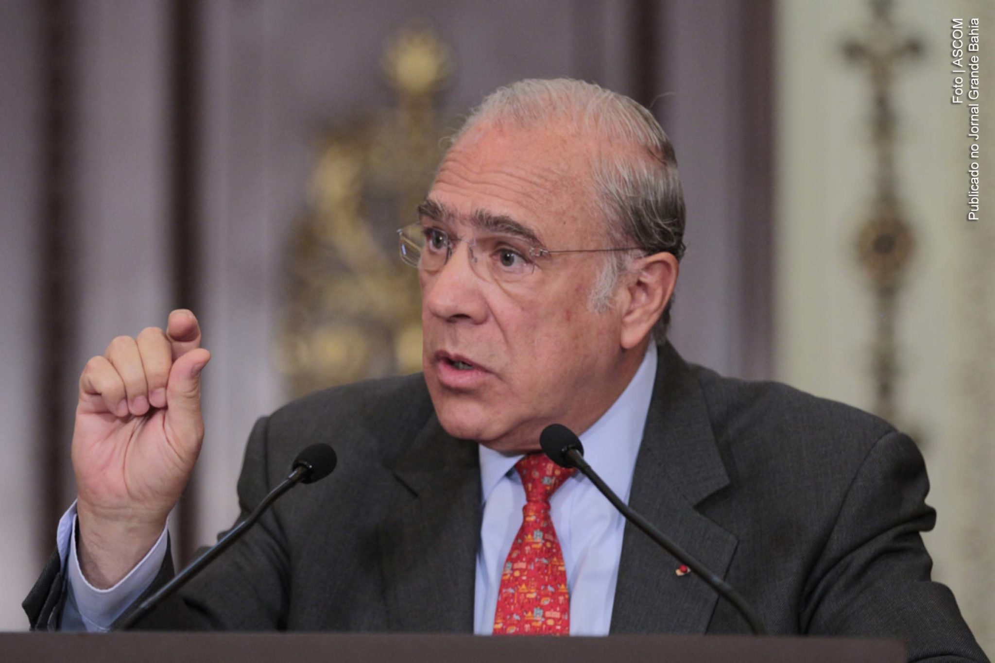 José Ángel Gurría, secretário-geral OCDE.