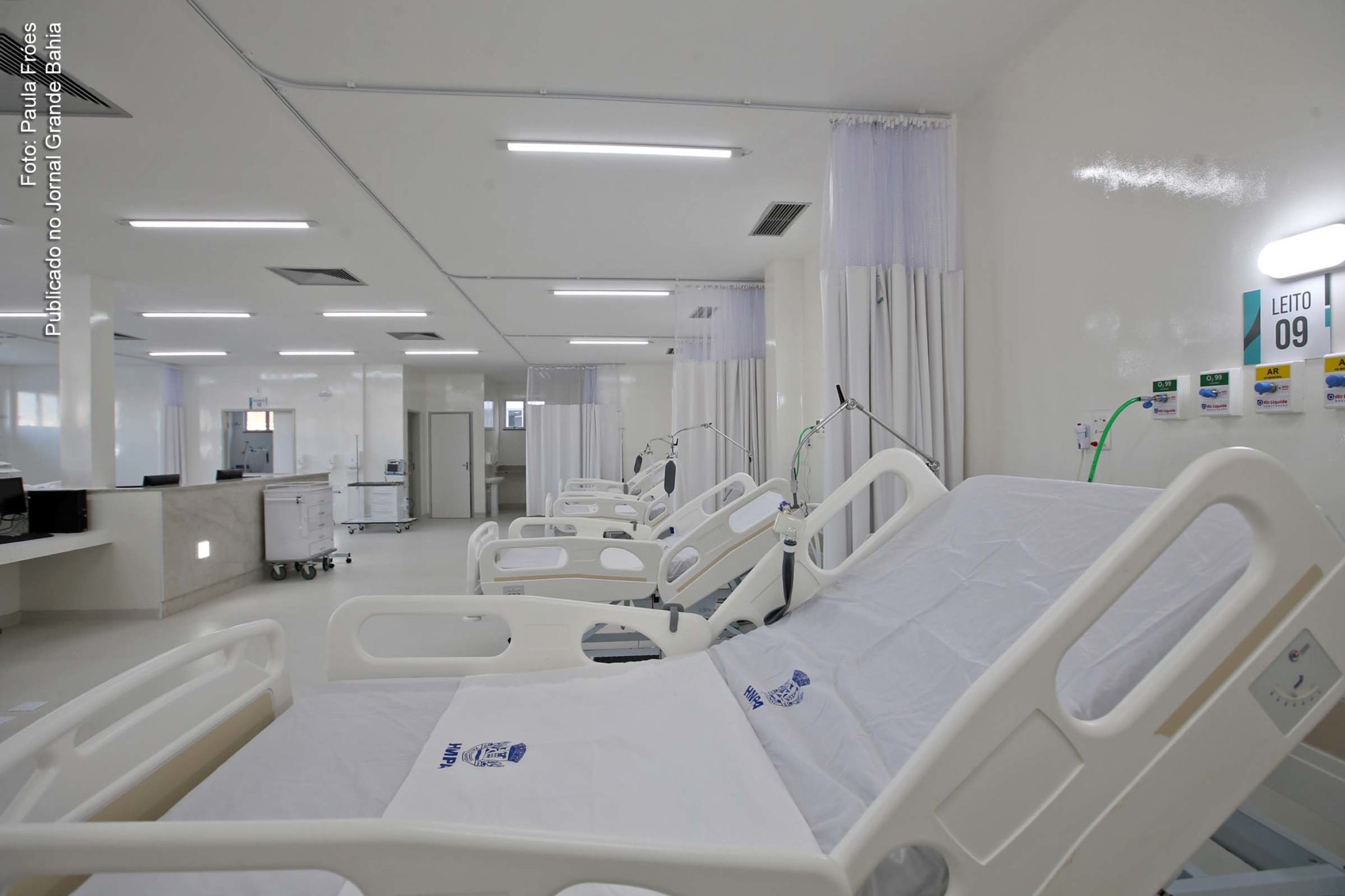 Leitos de UTI Covid-19 são reativados pelo Governo da Bahia.