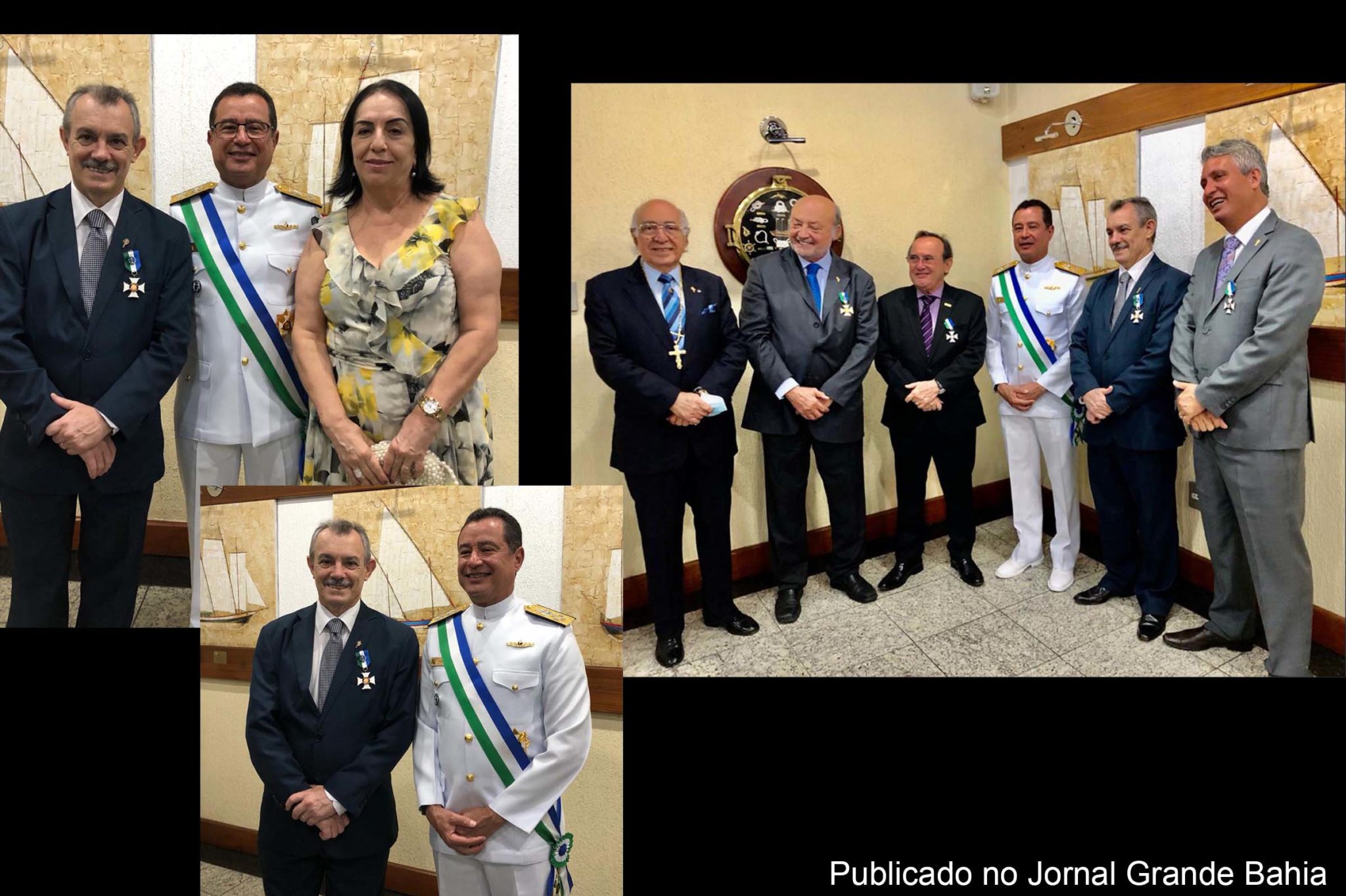 Ministério da Defesa outorga homenagem ao desembargador do TJBA Baltazar Miranda Saraiva.