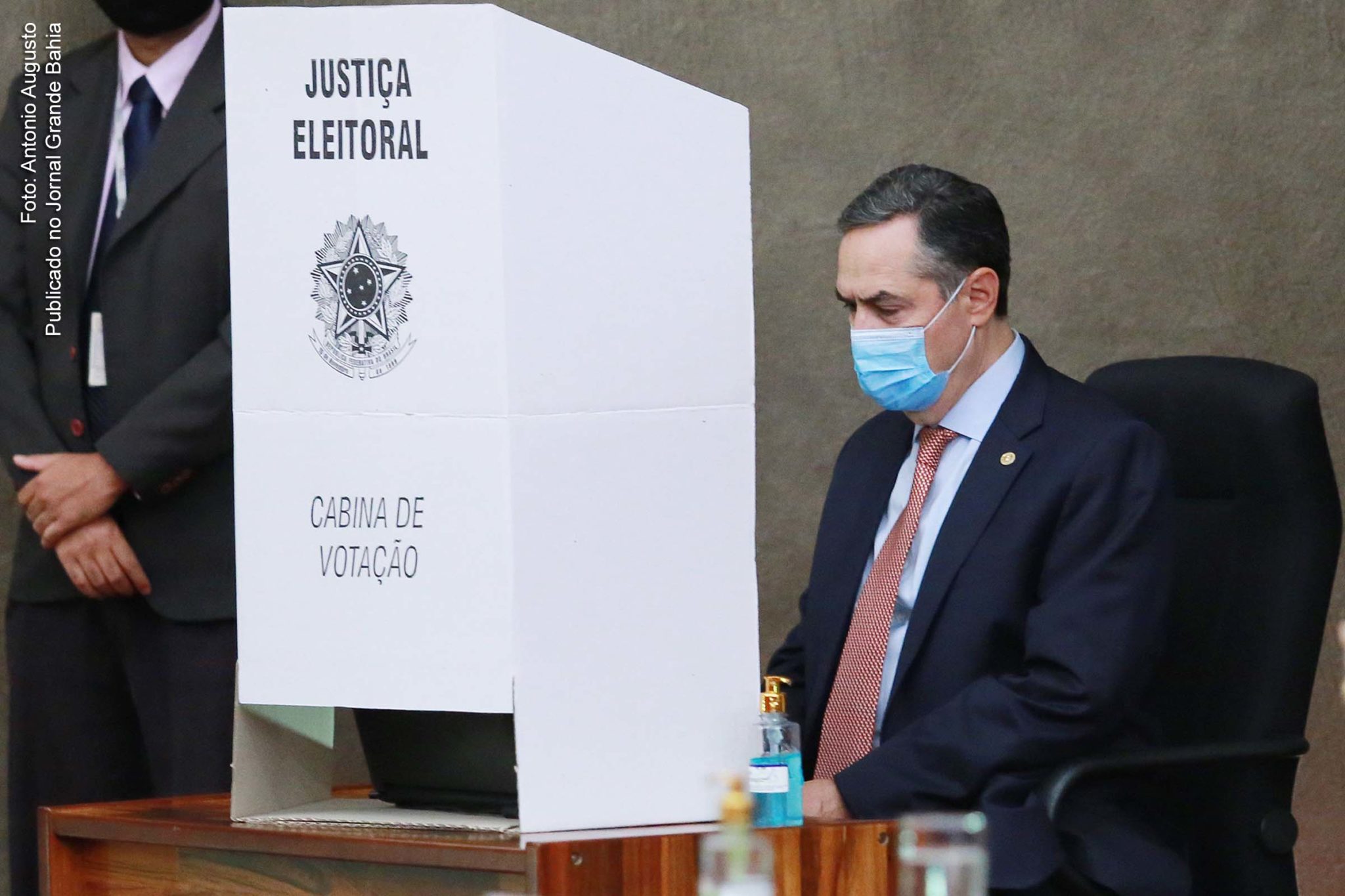 Ministro Roberto Barroso, presidente do TSE. Justiça Eleitoral é acionada para verificar possíveis violações à Lei, durante Eleições 2020.