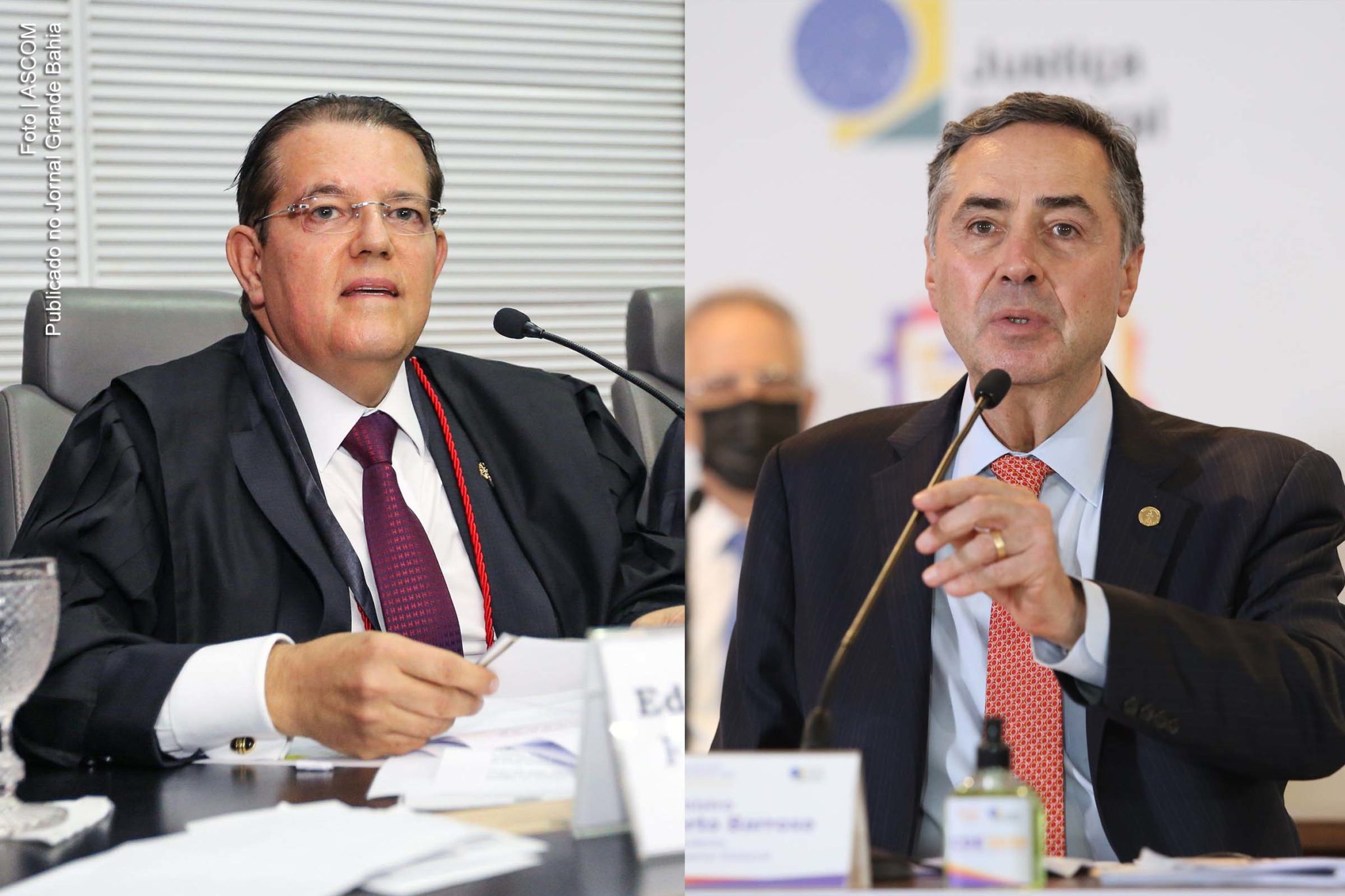 Desembargador Jatahy Junior e ministro Roberto Barroso serão homenageados com Medalha do Copeje; Solenidade ocorre em Brasília