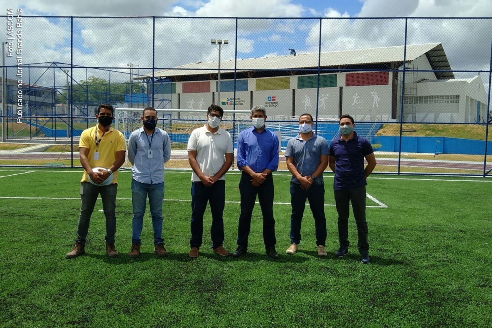Secretaria da Educação do Estado realiza visita técnica no Complexo Educacional Poliesportivo em Conceição do Coité
