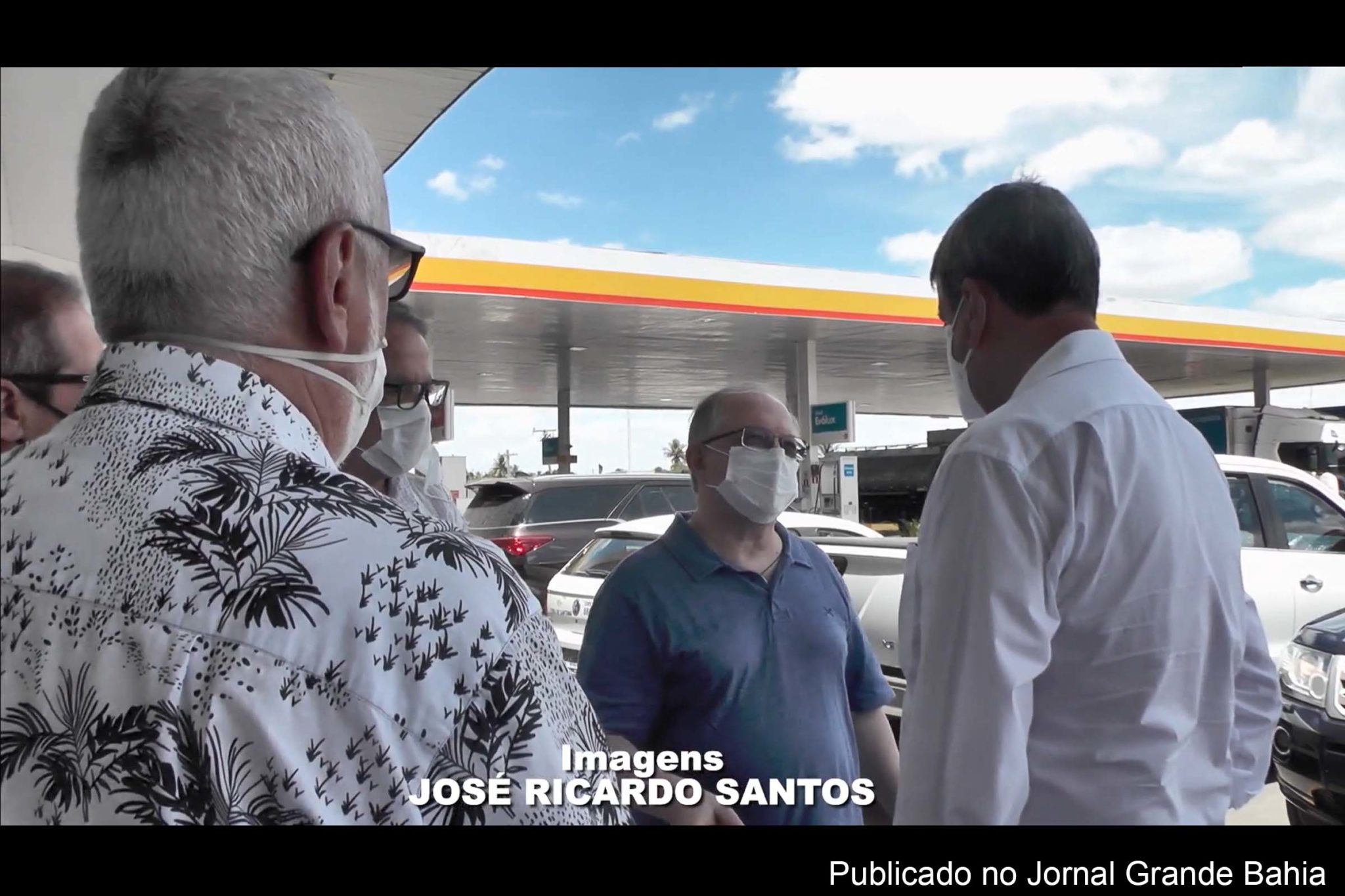 Embaixador da Rússia no Brasil, Serguey Akopov e Colbert Martins Filho, prefeito de Feira de Santana.