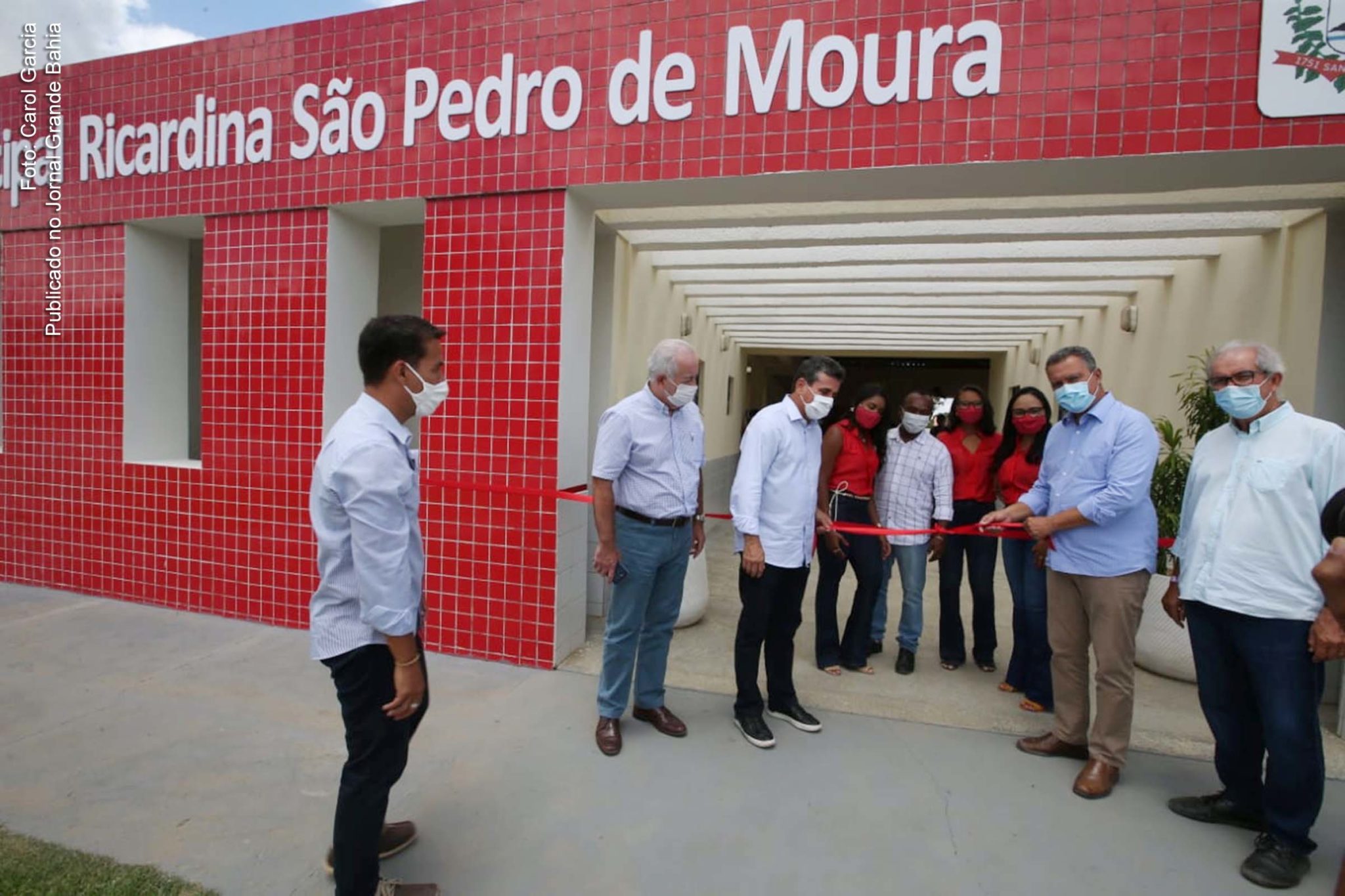 Governador Rui Costa inaugura Clínica de Nefrologia, pavimentação da Avenida Sítio do Aragão e do bairro da Lagoa do Capim, drenagem da Avenida Getúlio Vargas e da ampliação da Rede de Distribuição de Água, no município de Santo Estêvão.