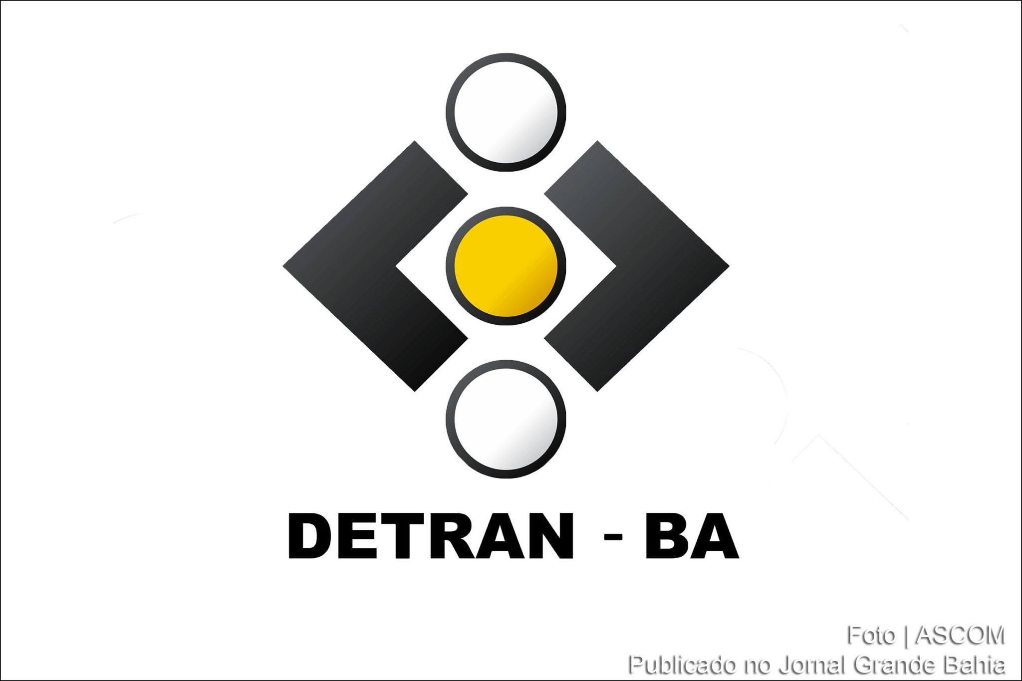 Logomarca do Departamento Estadual de Trânsito da Bahia (DETRAN Bahia).