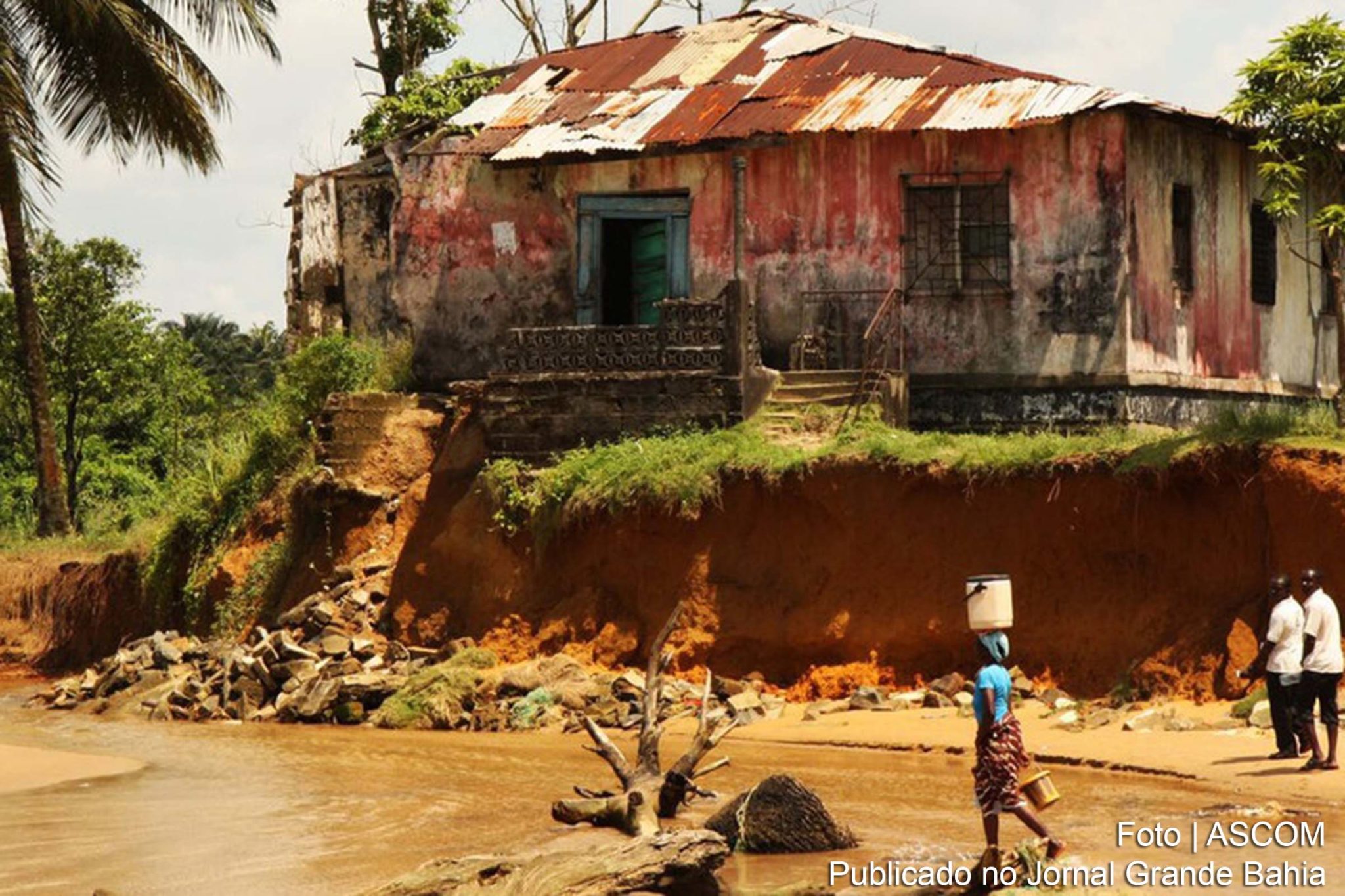 Na Libéria, políticas climáticas estão protegendo as comunidades costeiras vulneráveis.
